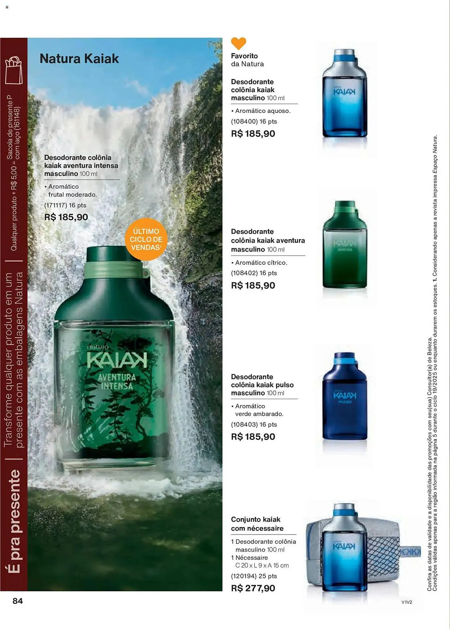 Encarte de Catálogo Natura 26 de novembro até 26 de dezembro 2025 - Pagina 84