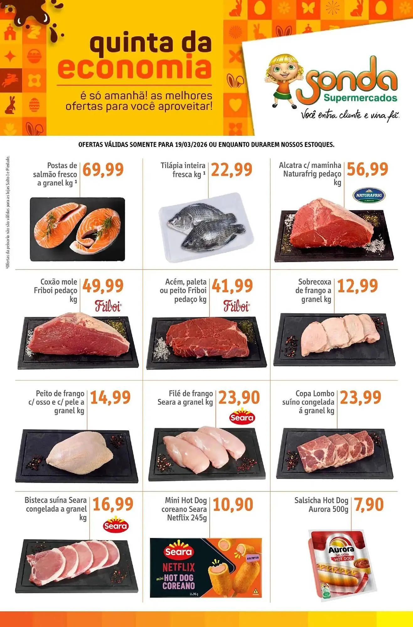 Encarte de Folheto Sonda 19 de março até 19 de março 2026 - Pagina 1