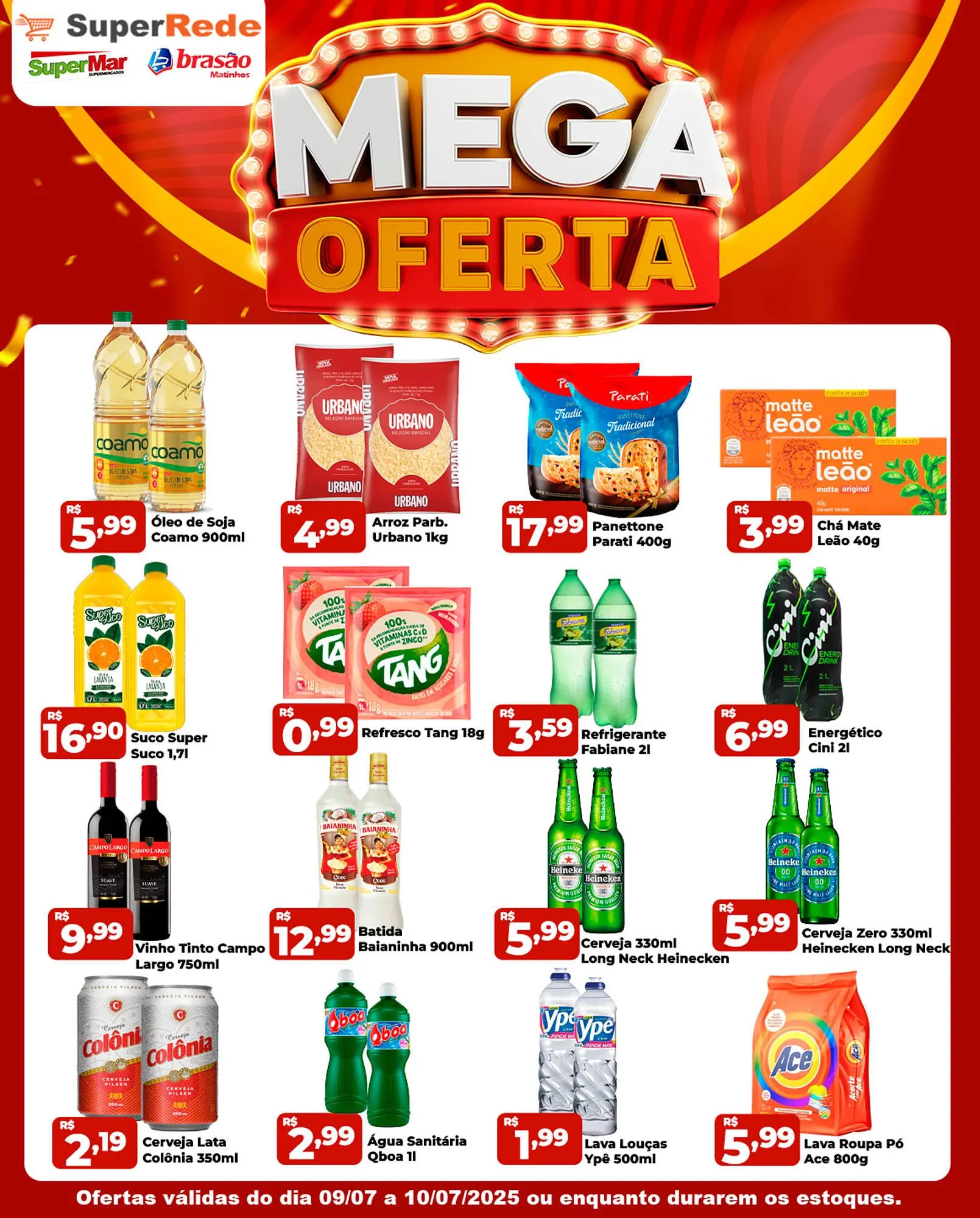 Encarte de Catálogo Super Rede Atacadista 9 de julho até 10 de julho 2025 - Pagina 2