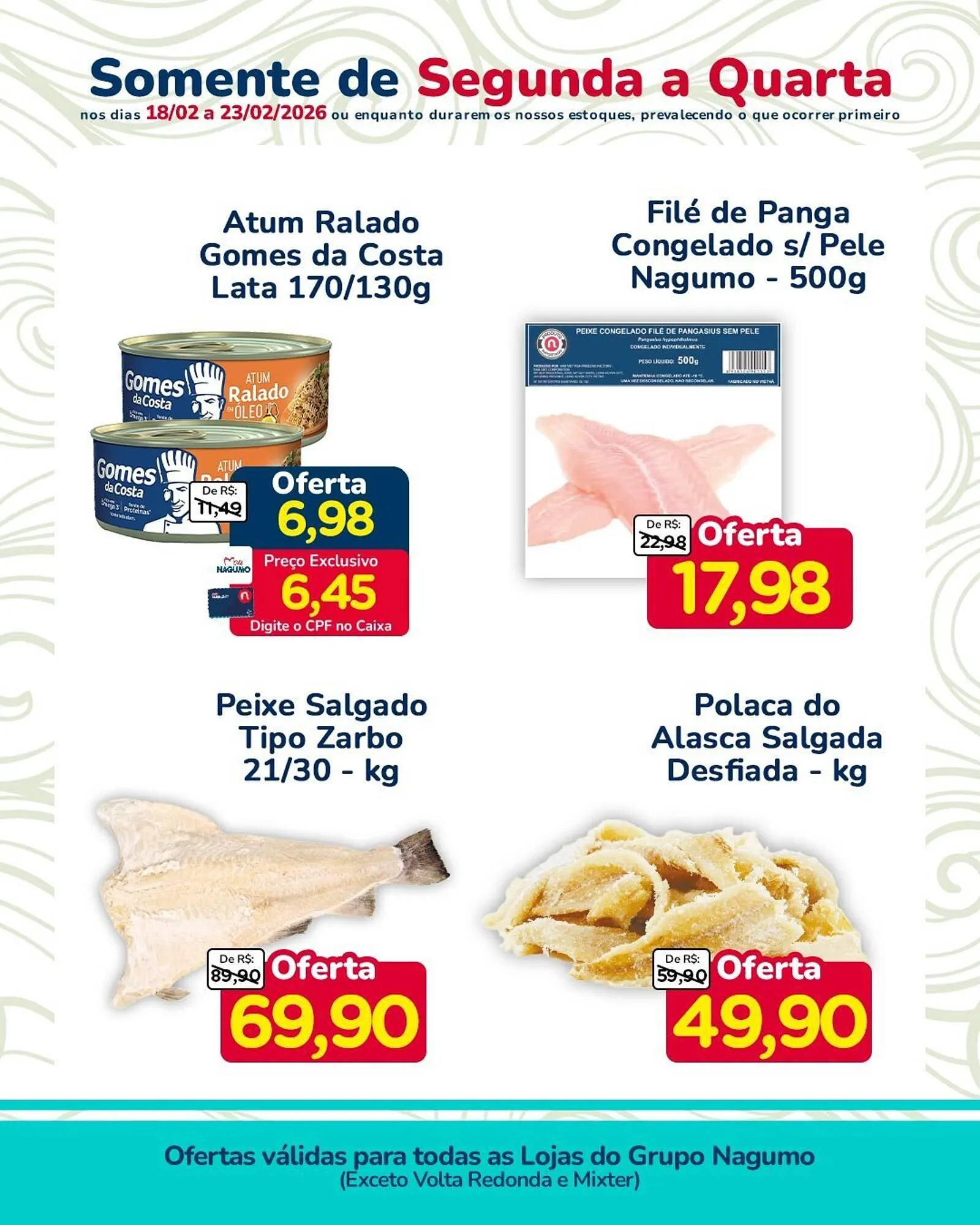 Encarte de Folheto Nagumo 18 de fevereiro até 23 de fevereiro 2026 - Pagina 2