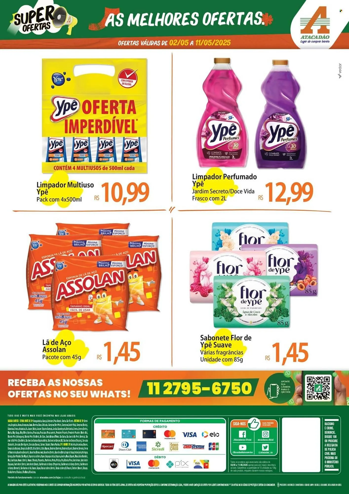 Encarte de Catálogo Atacadão 2 de maio até 11 de maio 2025 - Pagina 2