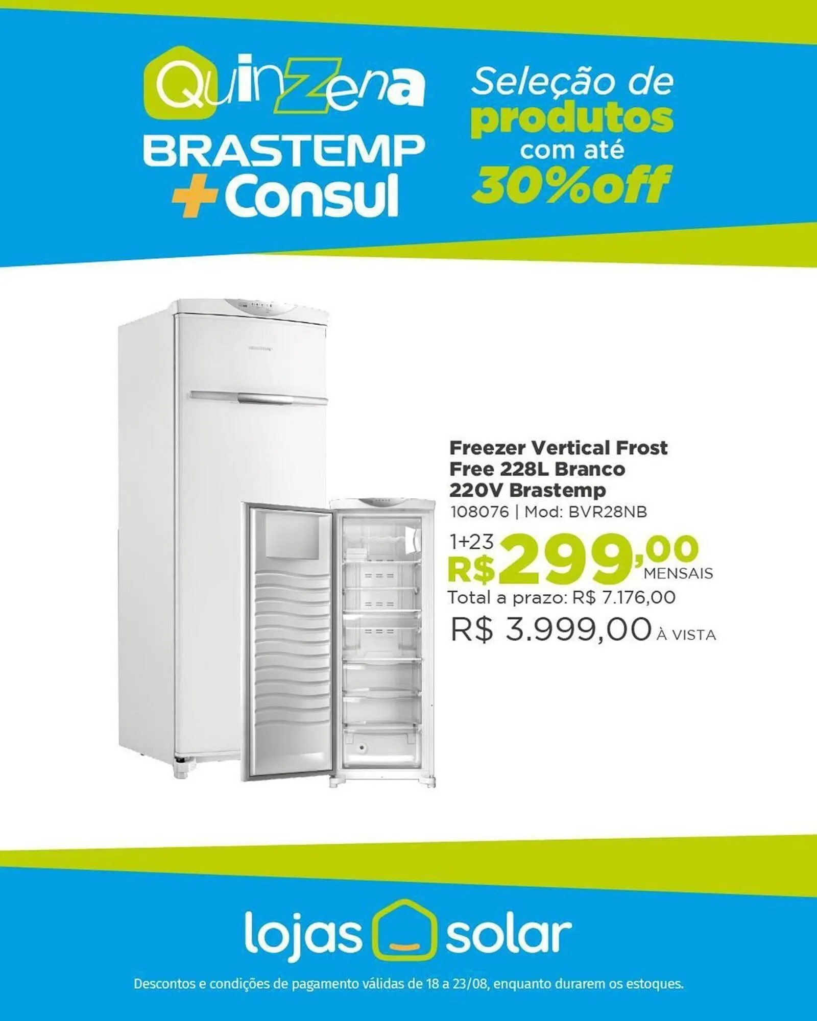 Encarte de Catálogo Lojas Solar 18 de agosto até 23 de agosto 2025 - Pagina 7