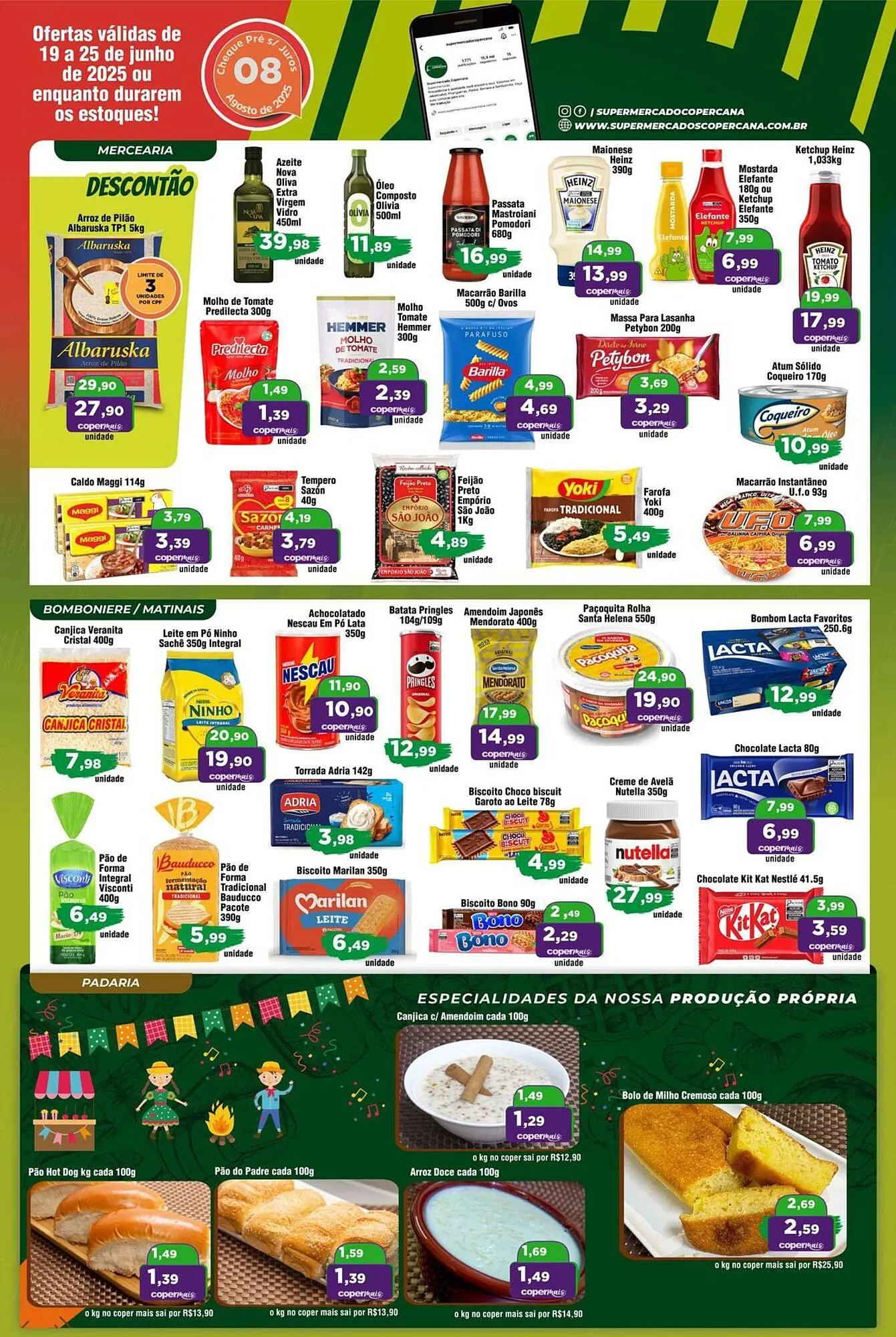 Encarte de Catálogo Copercana 19 de junho até 25 de junho 2025 - Pagina 2