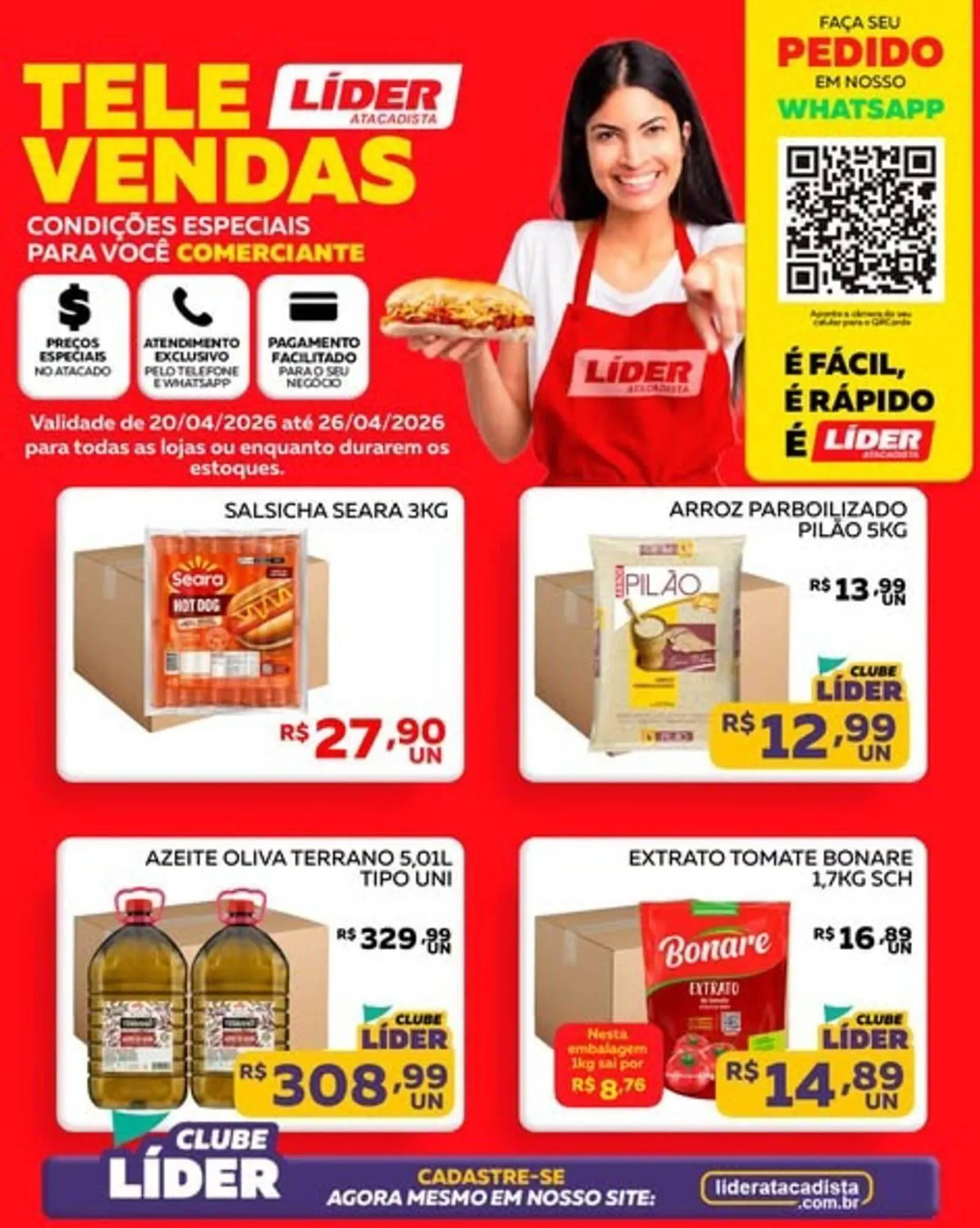 Encarte de Encarte Lider Atacadista 20 de abril até 26 de abril 2026 - Pagina 3