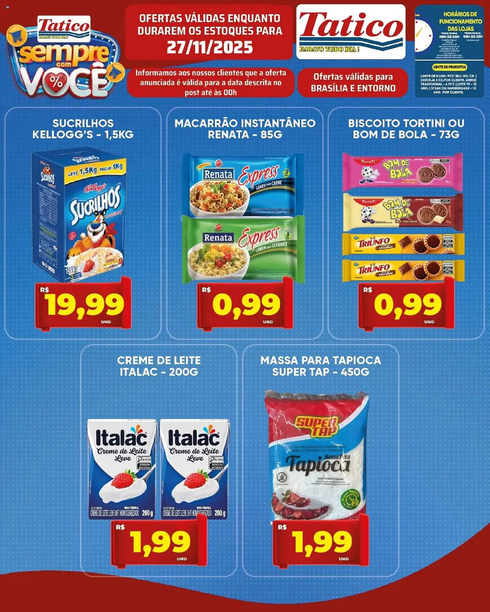Encarte de Tabloide Tatico 27 de novembro até 30 de novembro 2025 - Pagina 12