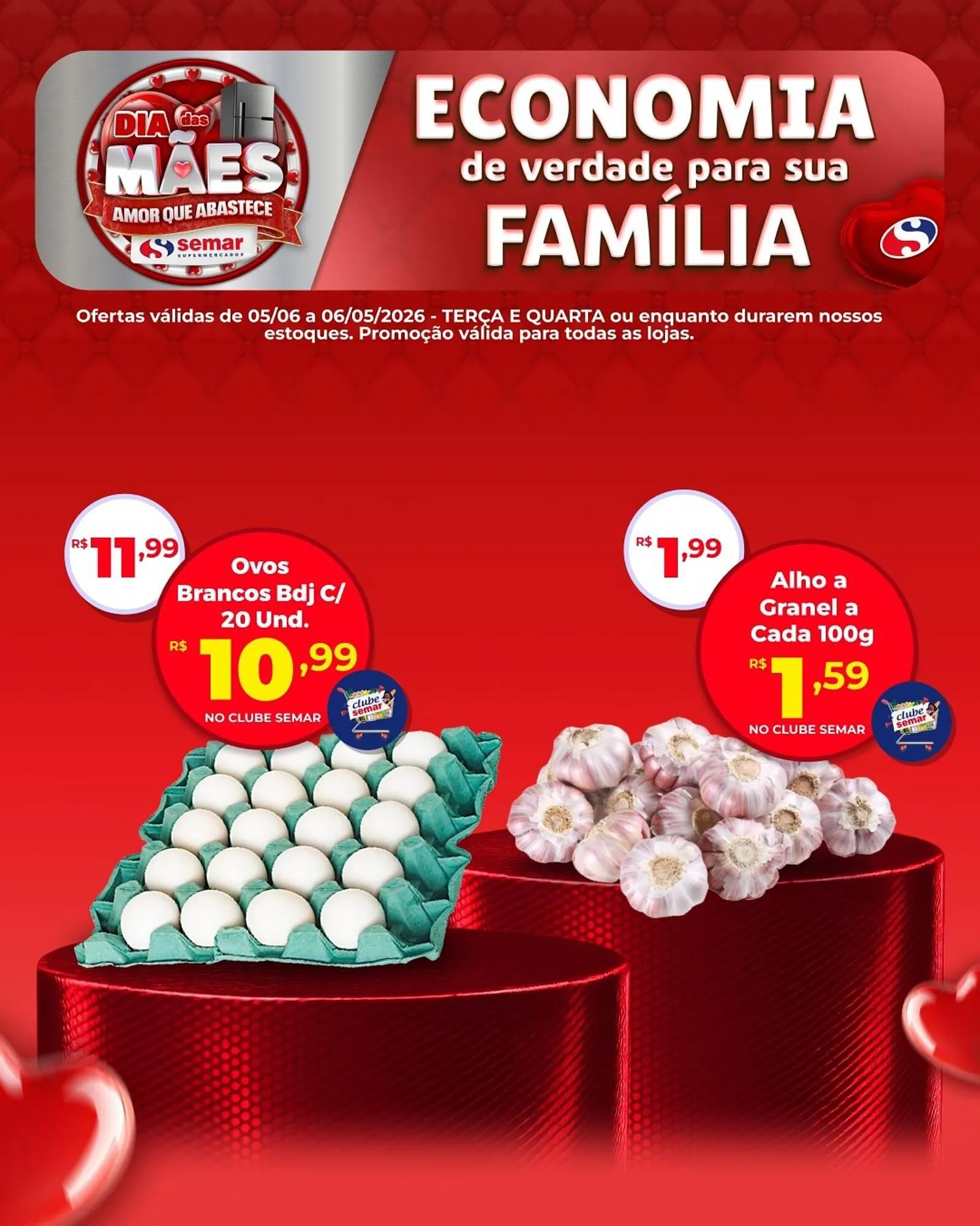Encarte de Folheto Semar Supermercado 5 de maio até 6 de maio 2026 - Pagina 2