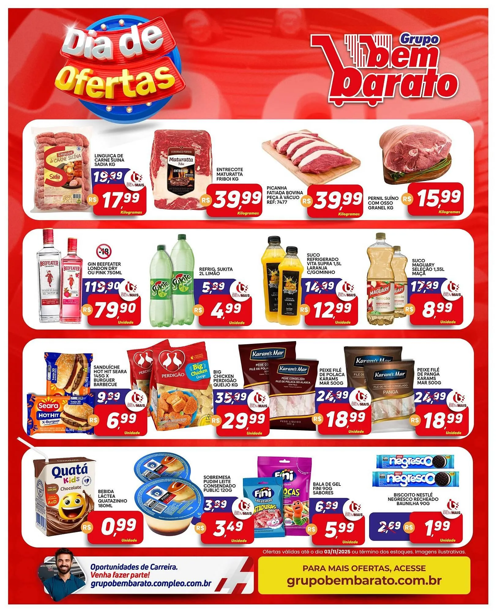 Encarte de Catálogo Supermercado Bem Barato 28 de outubro até 3 de novembro 2025 - Pagina 2