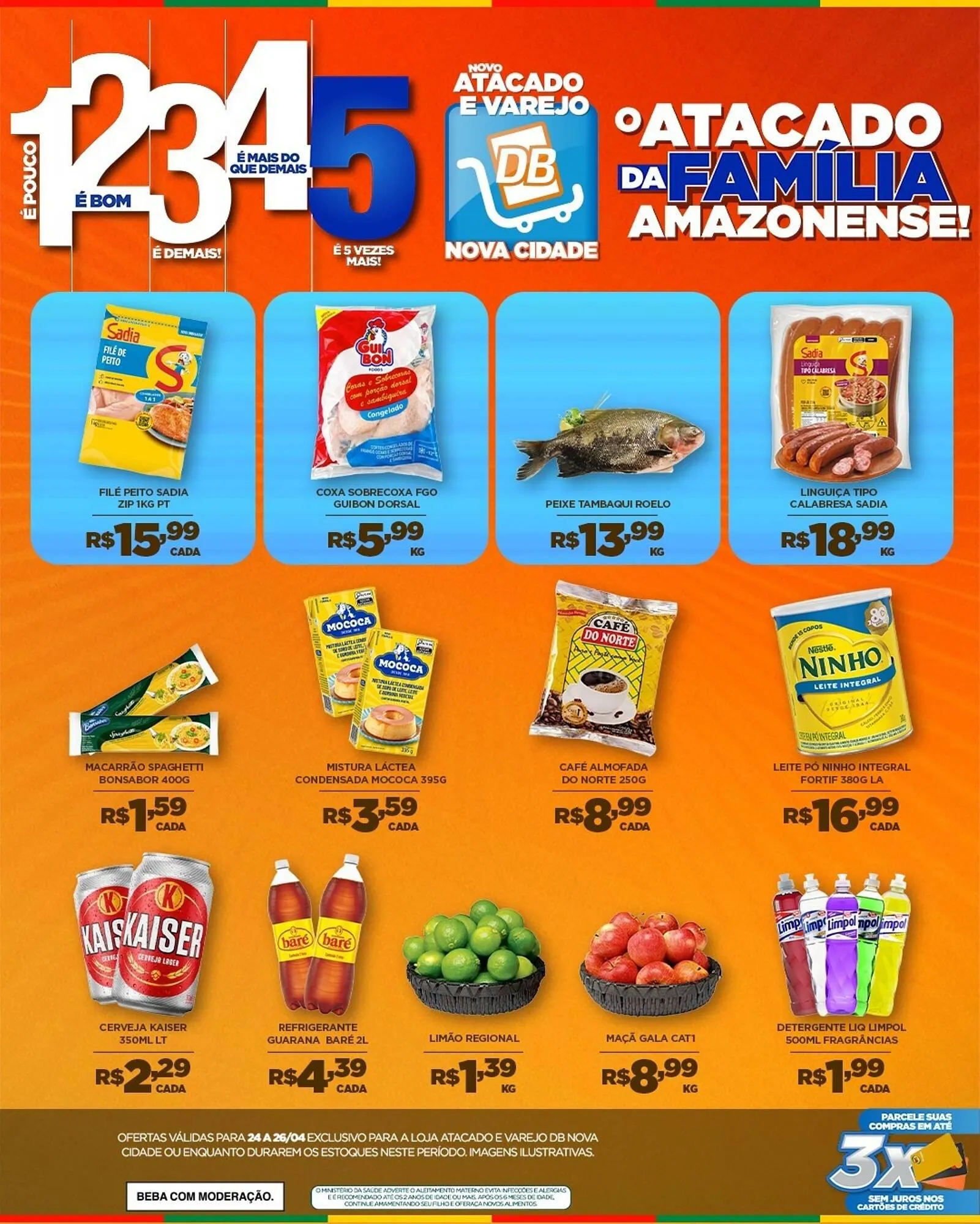 Encarte de Catálogo DB Supermercados 24 de abril até 26 de abril 2026 - Pagina 4