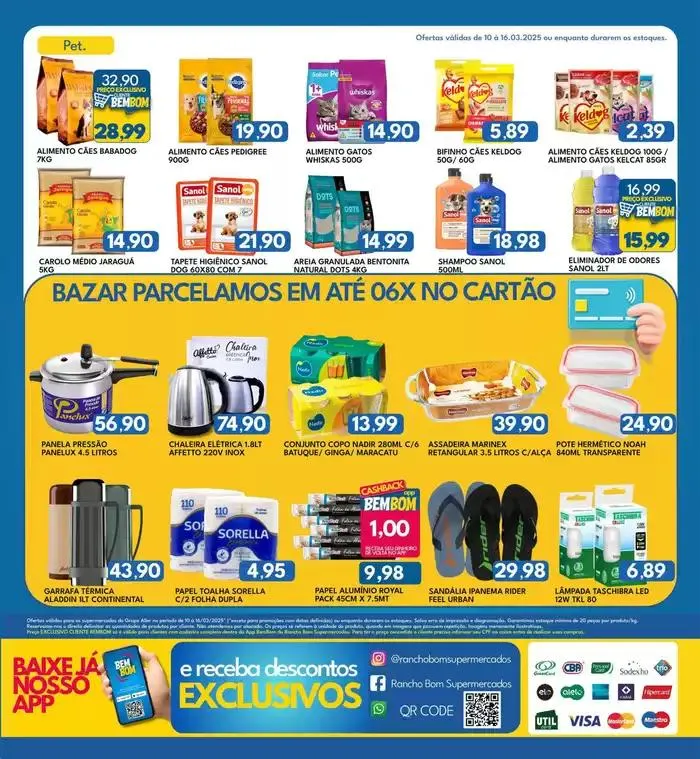 Encarte de Ofertas exclusivas 10 de março até 16 de março 2025 - Pagina 1