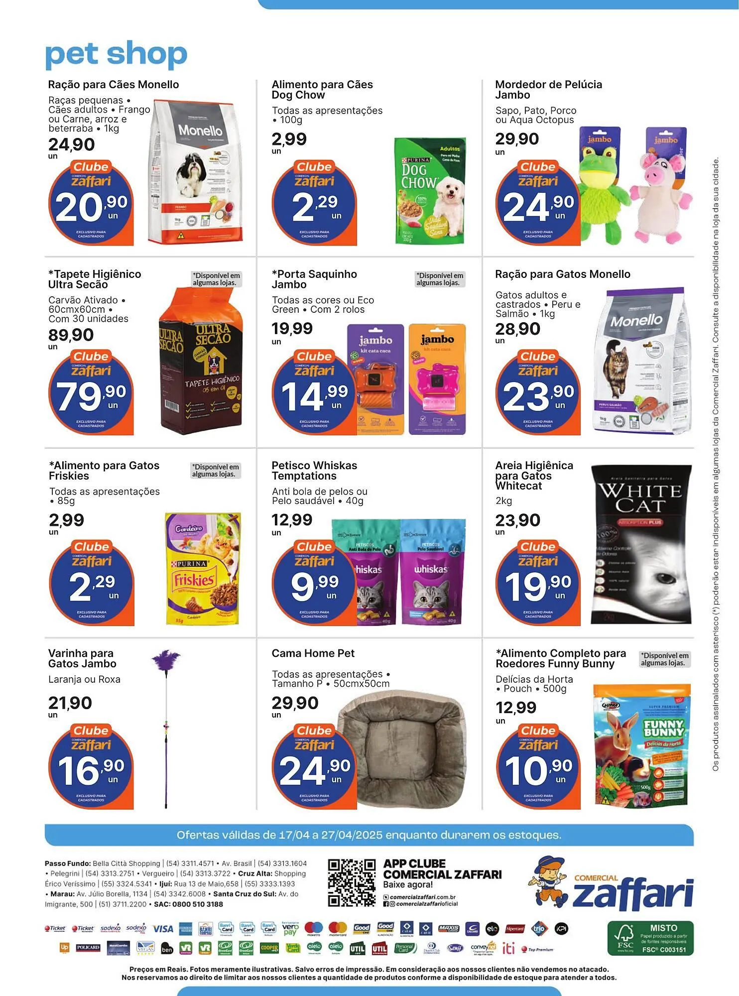 Encarte de Catálogo Comercial Zaffari 17 de abril até 24 de abril 2025 - Pagina 16