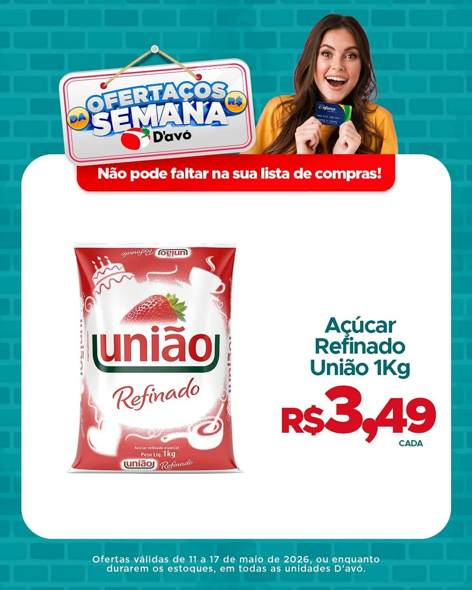 Encarte de Catálogo D'avó Supermercado 14 de maio até 17 de maio 2026 - Pagina 1