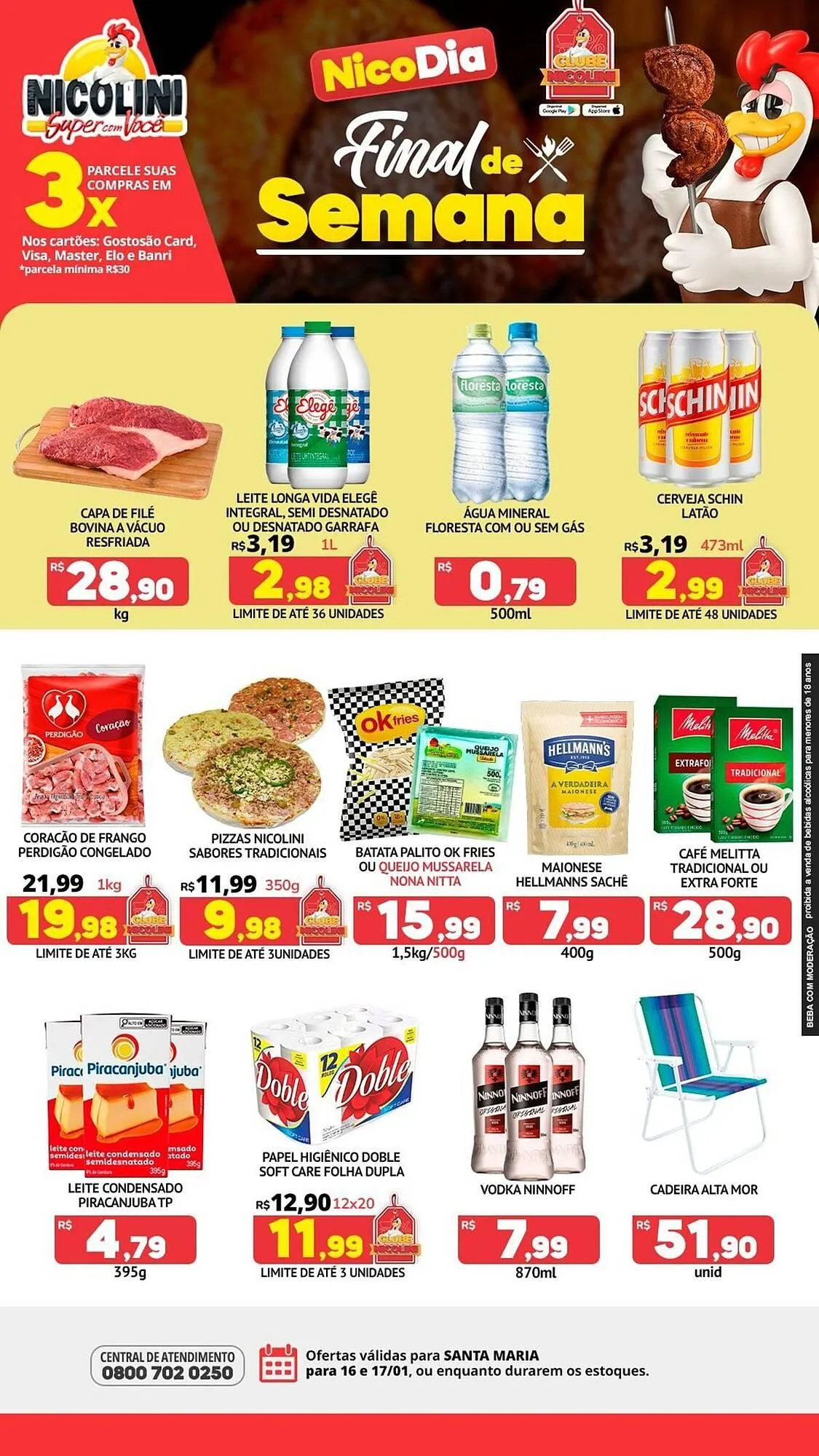 Encarte de Catálogo Super Nicolini 16 de janeiro até 17 de janeiro 2026 - Pagina 3
