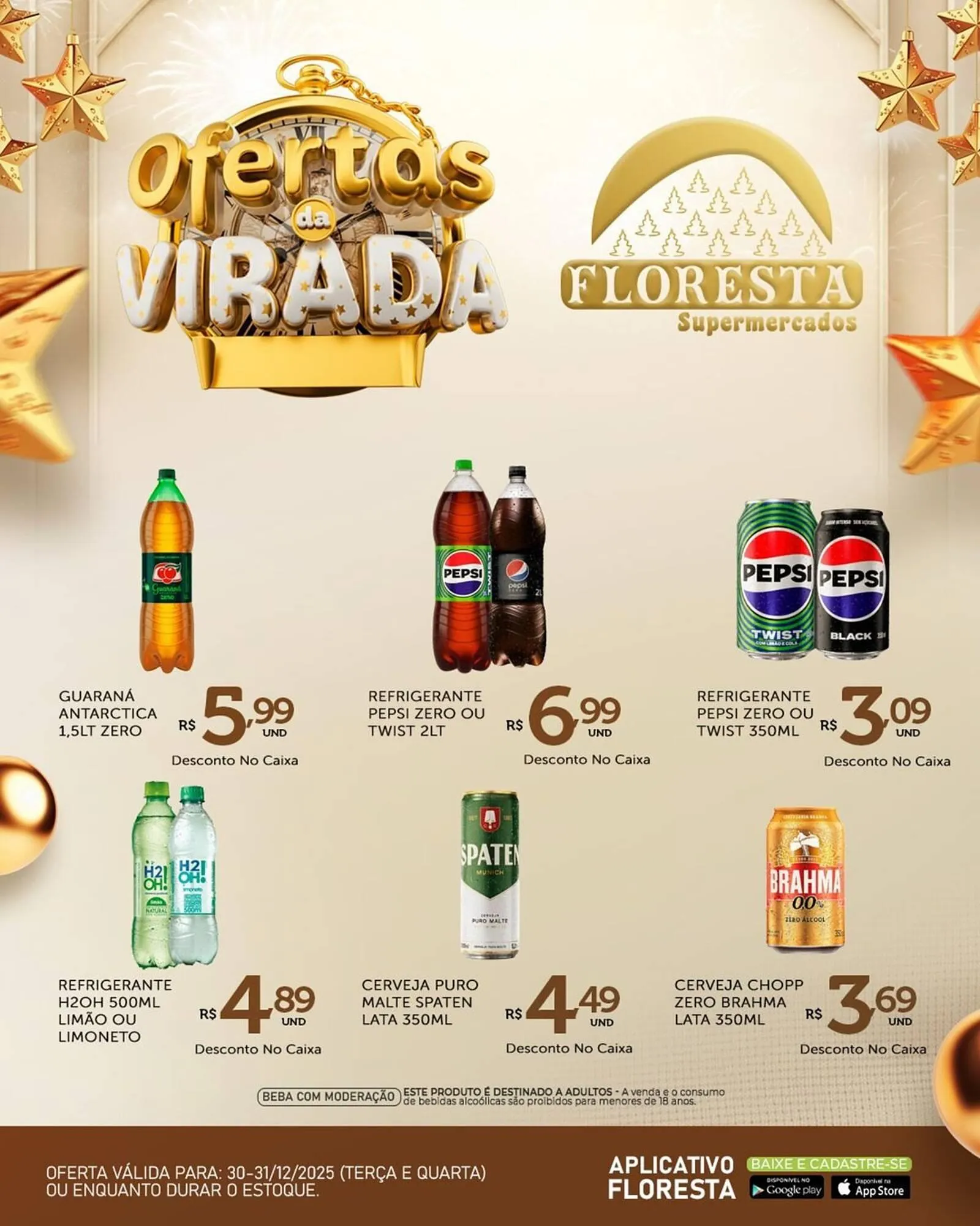 Encarte de Catálogo Floresta Supermercados 30 de dezembro até 31 de dezembro 2025 - Pagina 8