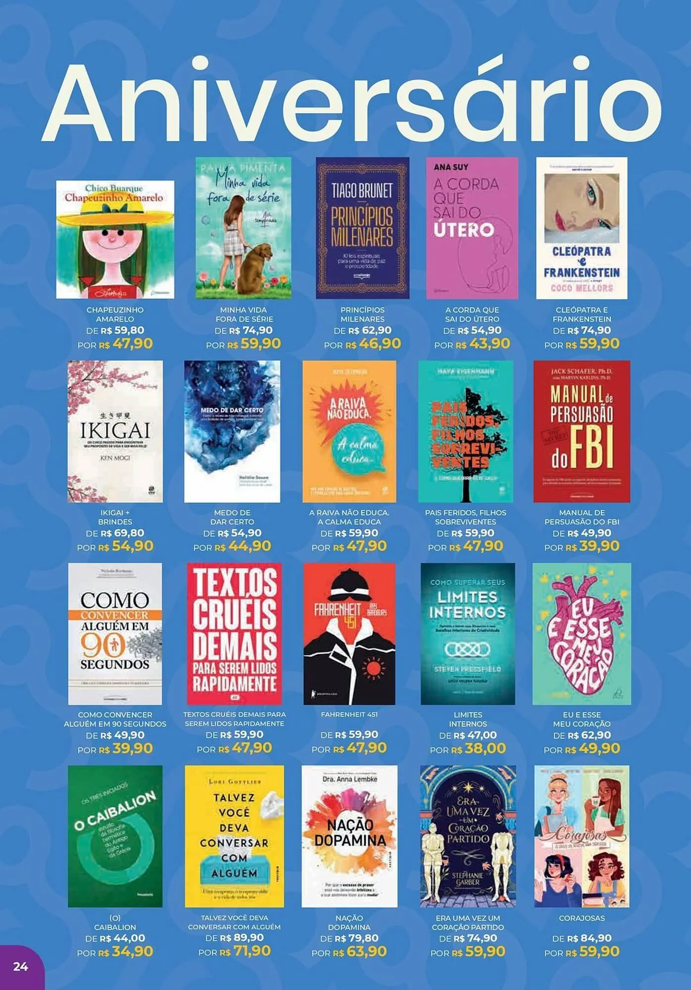 Encarte de Catálogo Livraria Leitura 27 de maio até 13 de julho 2025 - Pagina 24