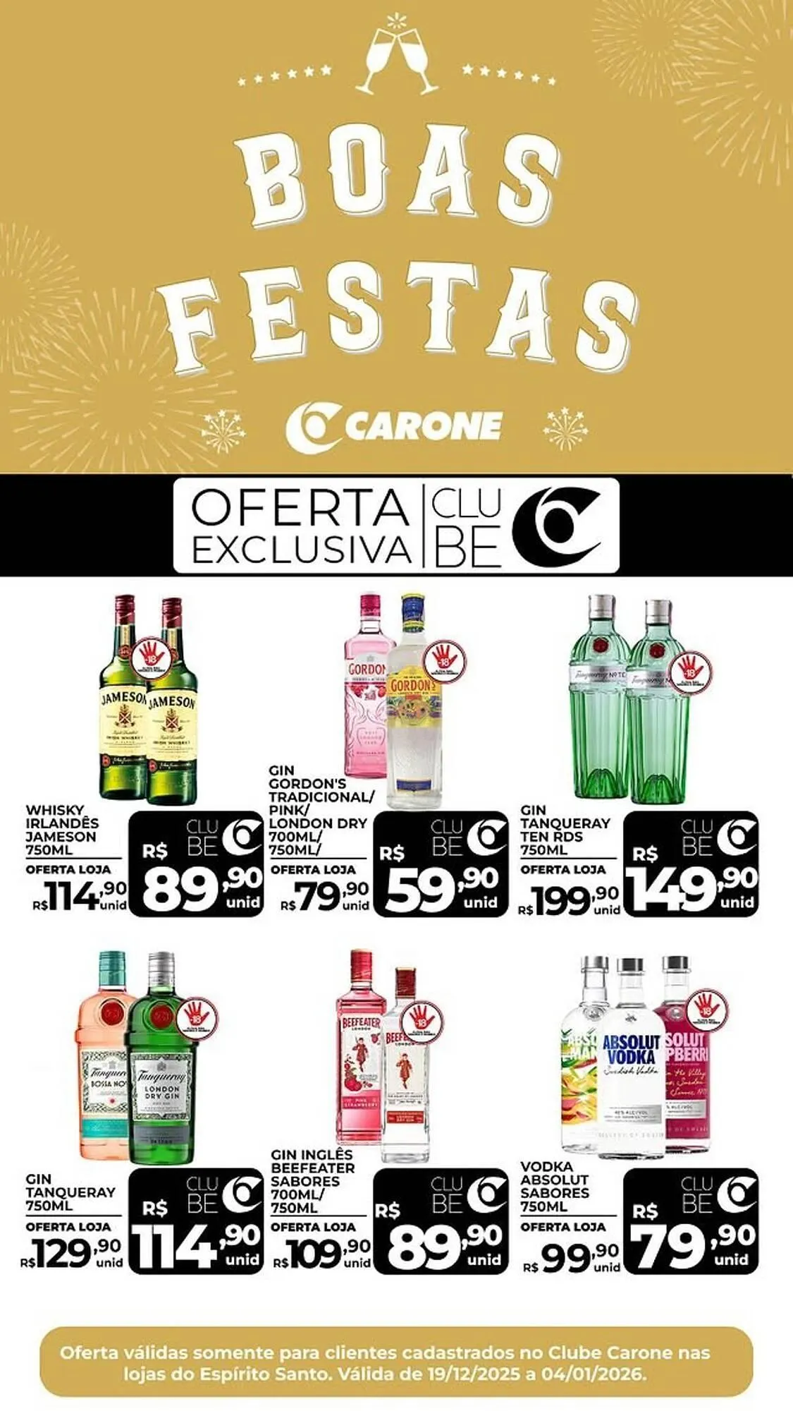 Encarte de Encarte Carone 22 de dezembro até 4 de janeiro 2026 - Pagina 14