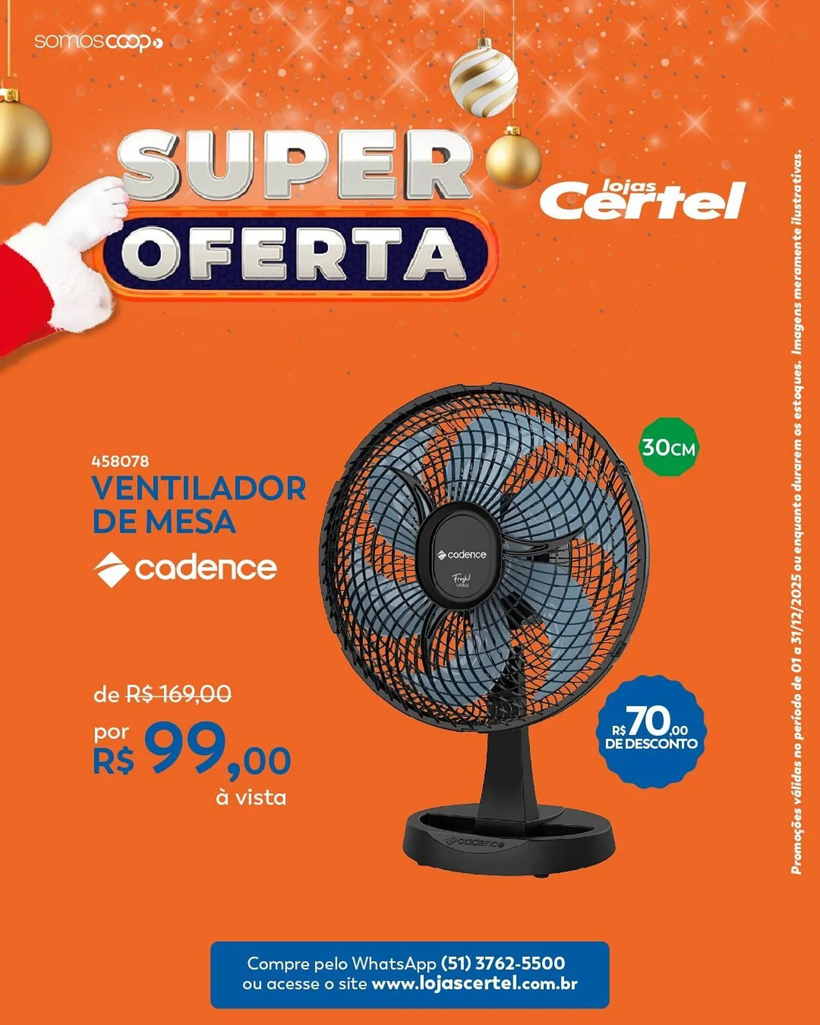 Encarte de Folheto Lojas Certel 17 de dezembro até 31 de dezembro 2025 - Pagina 3