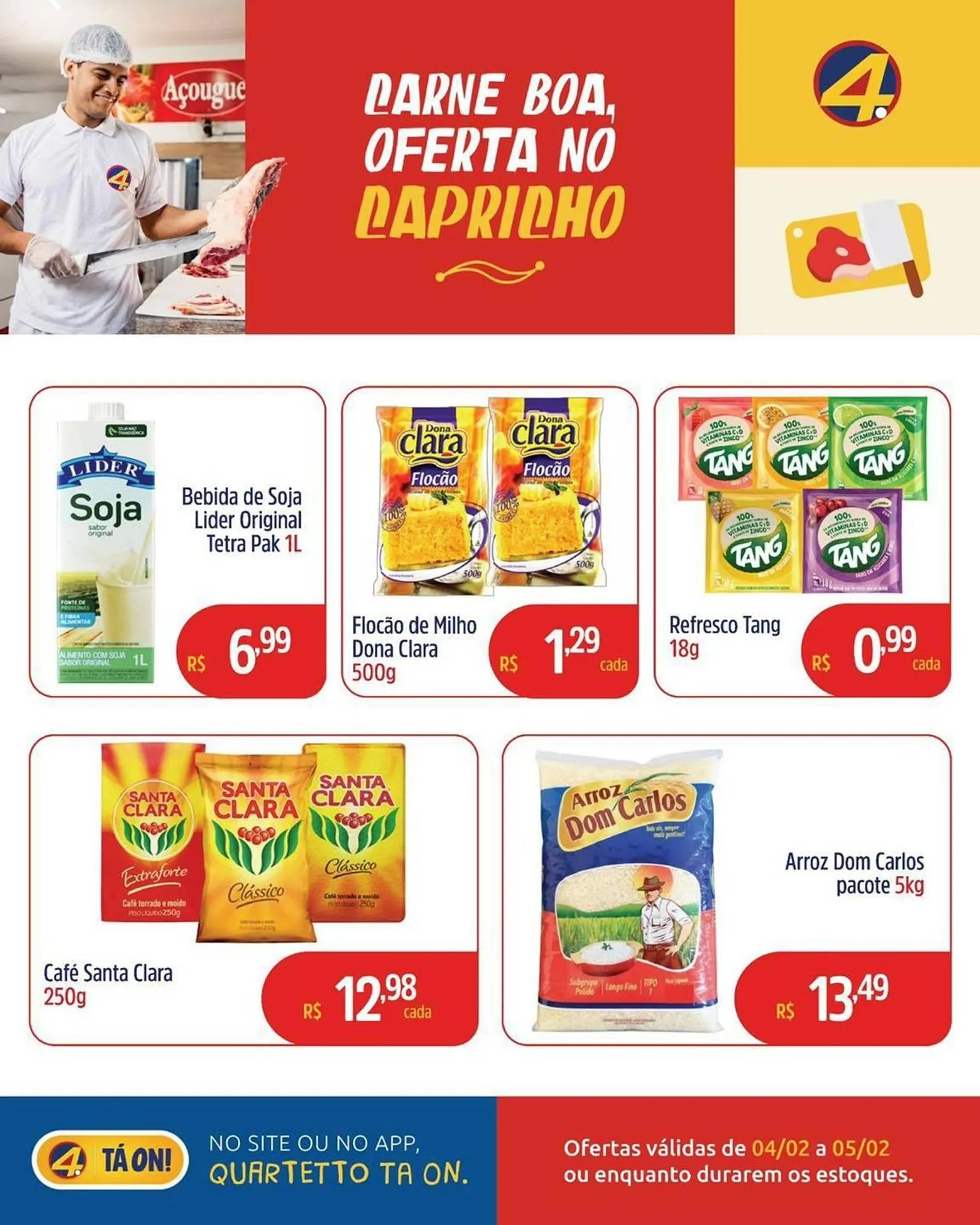 Encarte de Catálogo Quartetto Supermercados 2 de abril até 2 de maio 2026 - Pagina 2