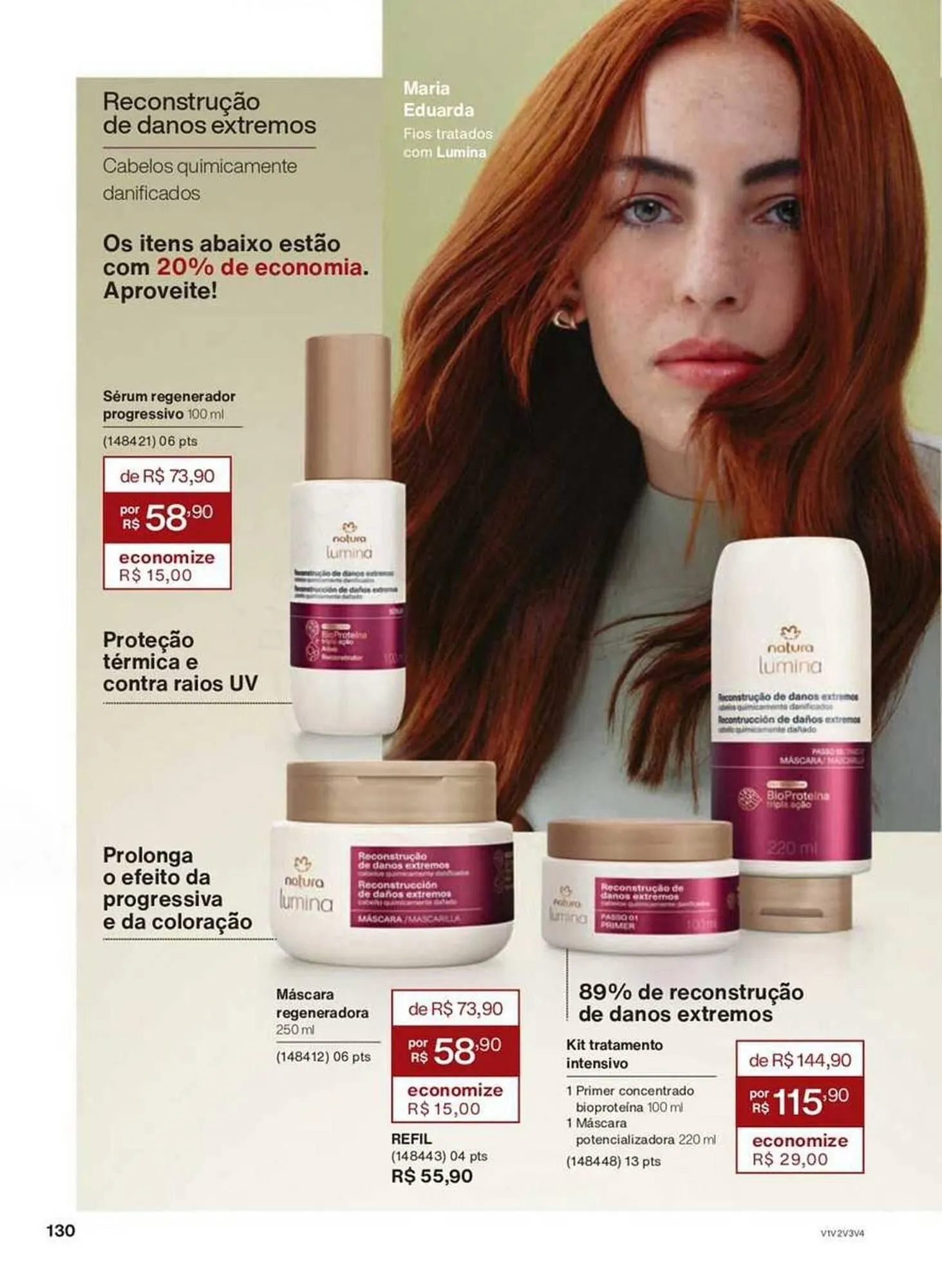 Encarte de Catálogo Natura 24 de abril até 30 de maio 2025 - Pagina 130