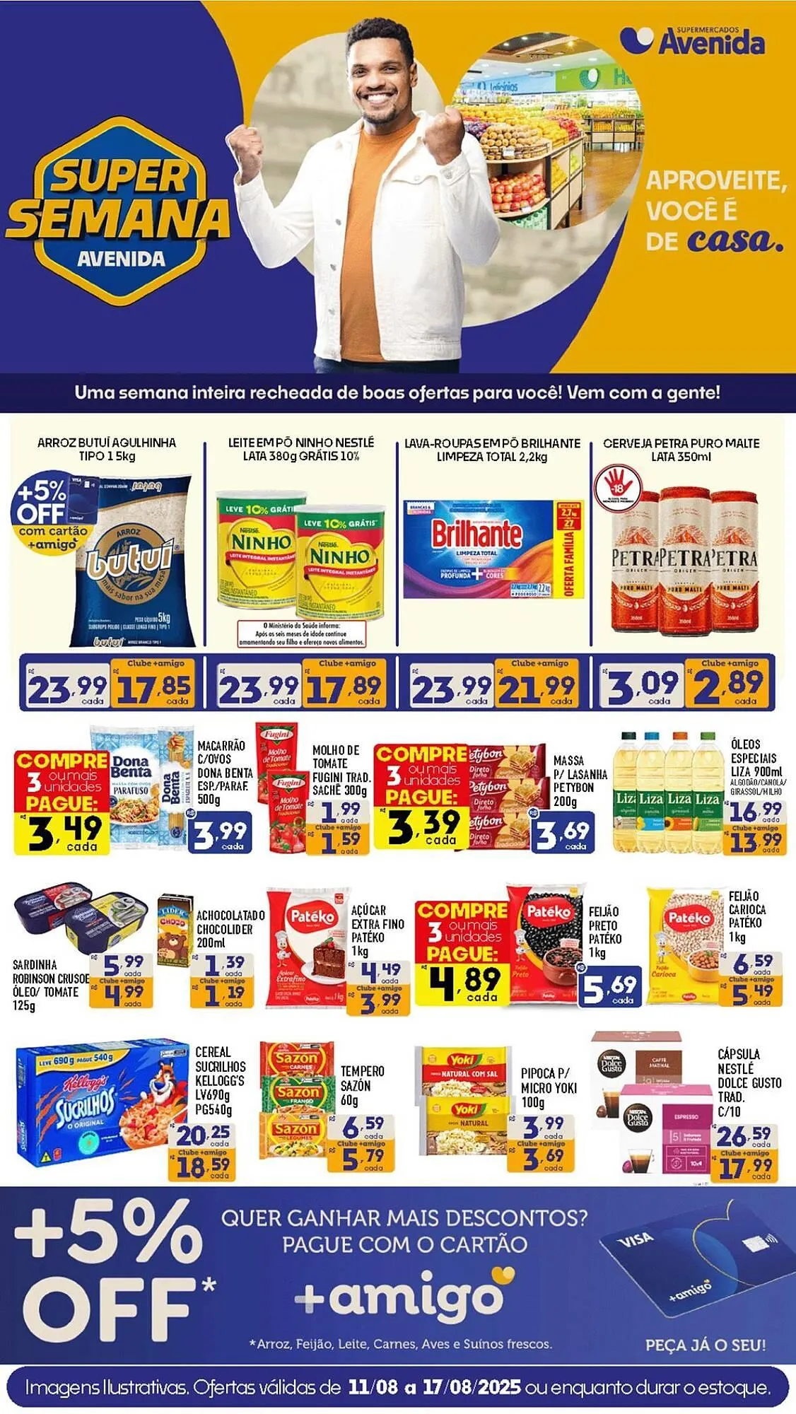 Encarte de Catálogo Supermercados Avenida 11 de agosto até 18 de agosto 2025 - Pagina 6