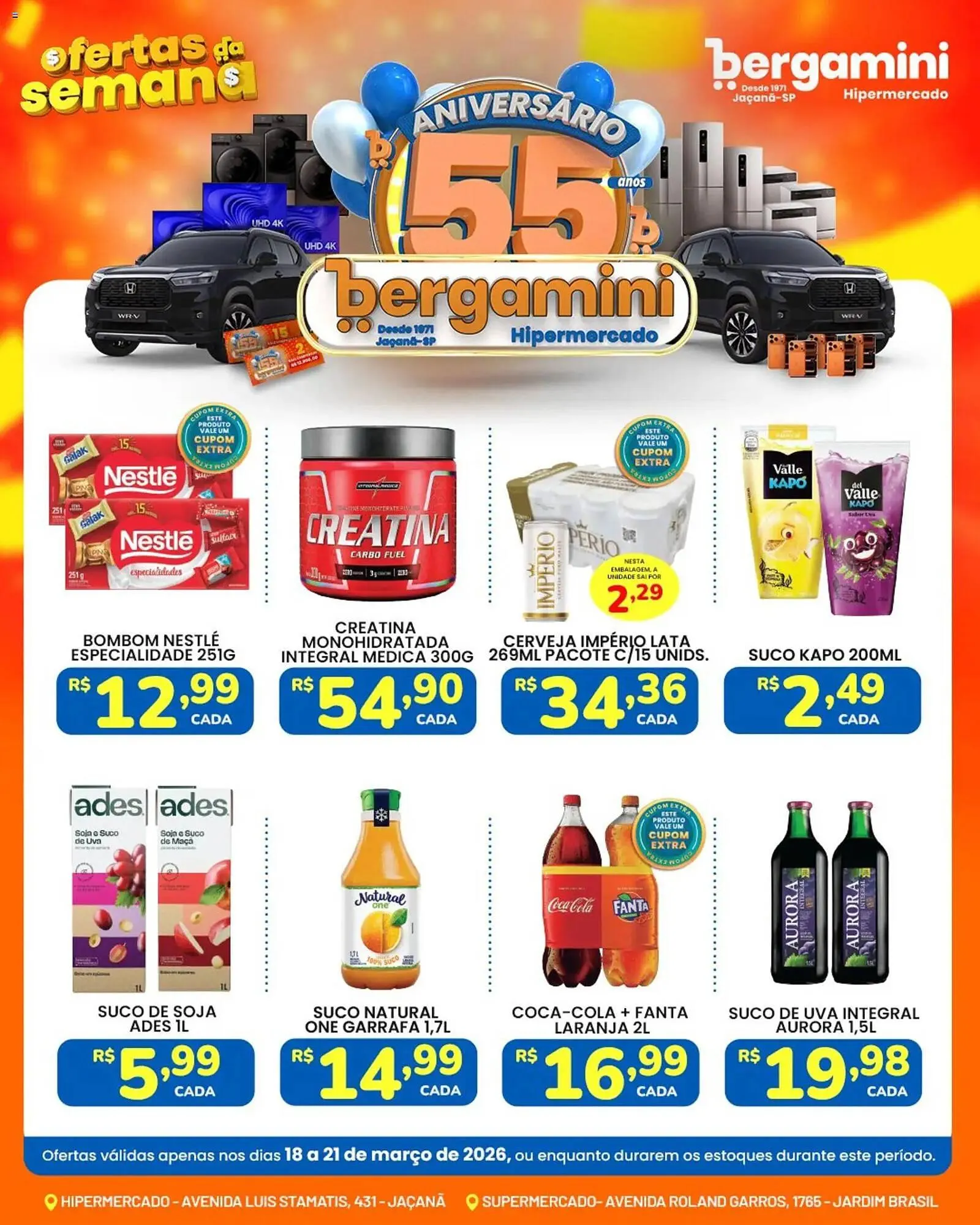 Encarte de Catálogo Supermercado Bergamini 18 de março até 21 de março 2026 - Pagina 7