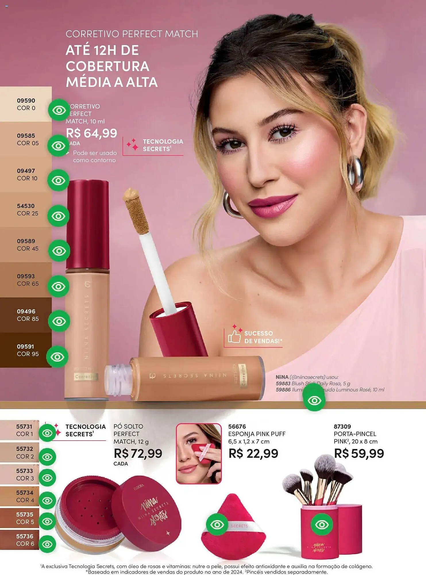 Encarte de Catálogo Eudora 19 de fevereiro até 19 de março 2026 - Pagina 64