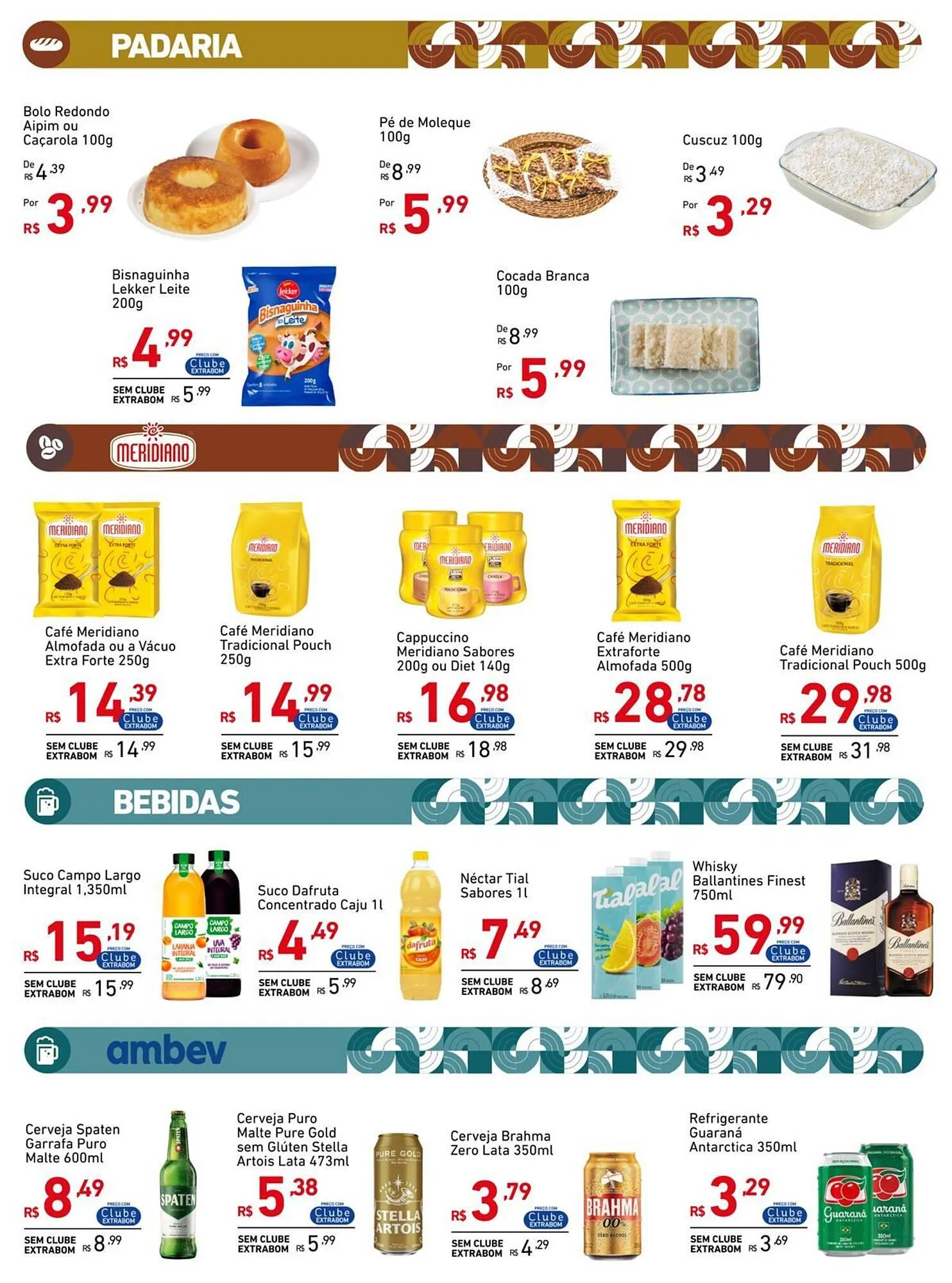 Encarte de Catálogo Extrabom Supermercados 12 de junho até 25 de junho 2025 - Pagina 3