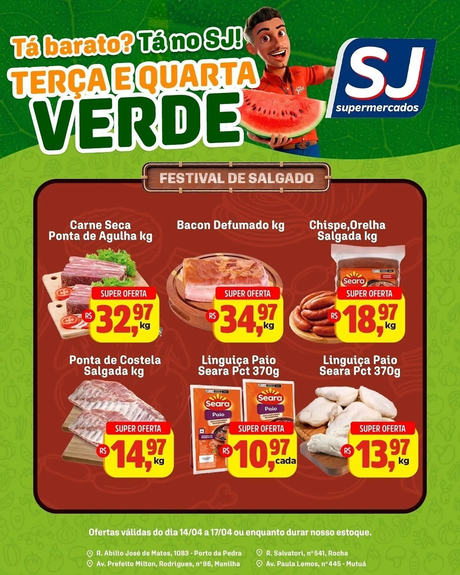 Encarte de Encarte Sj Supermercados 14 de abril até 15 de abril 2026 - Pagina 5