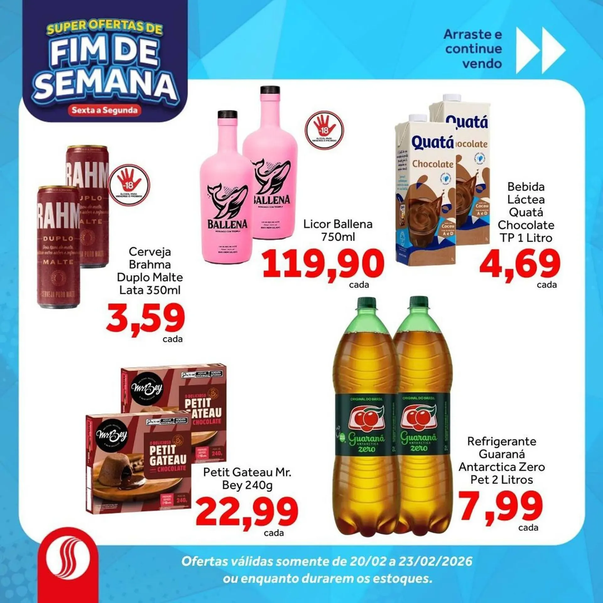 Encarte de Folheto Shibata Supermercados 20 de fevereiro até 23 de fevereiro 2026 - Pagina 4