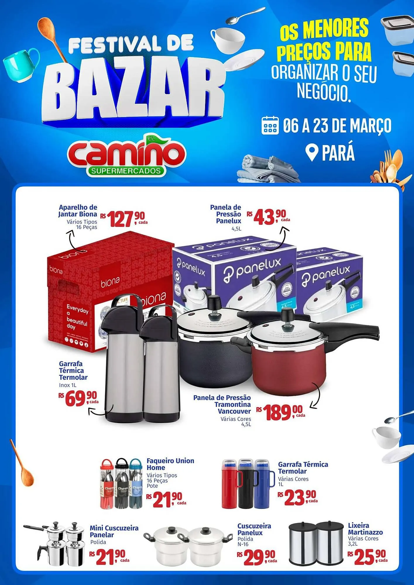 Encarte de Catálogo Camiño supermercados 5 de março até 23 de março 2025 - Pagina 1