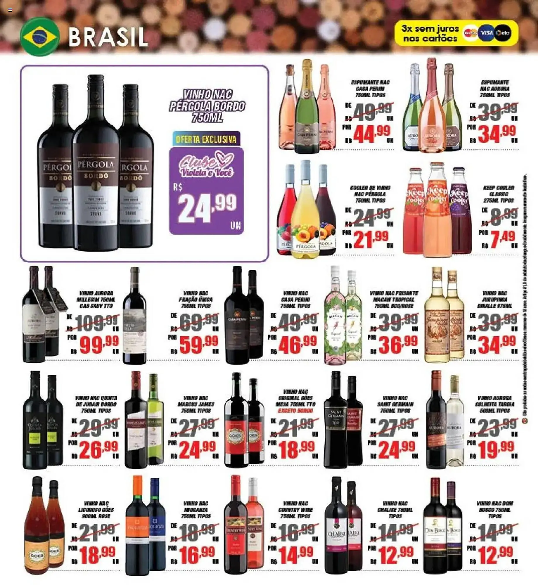 Encarte de Catálogo Violeta Supermercados 1 de julho até 31 de julho 2025 - Pagina 6