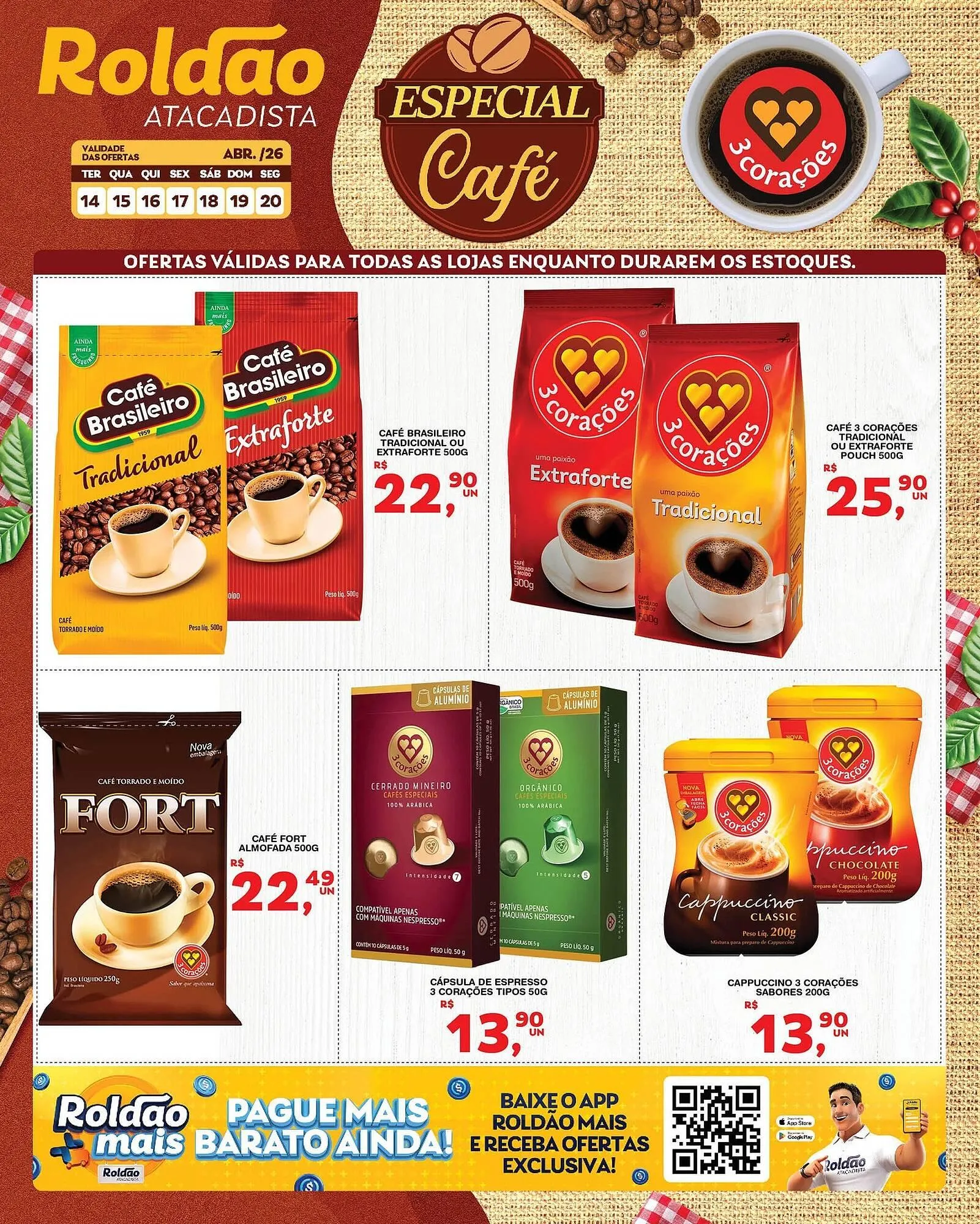 Encarte de Folheto Roldão 14 de abril até 20 de abril 2026 - Pagina 1