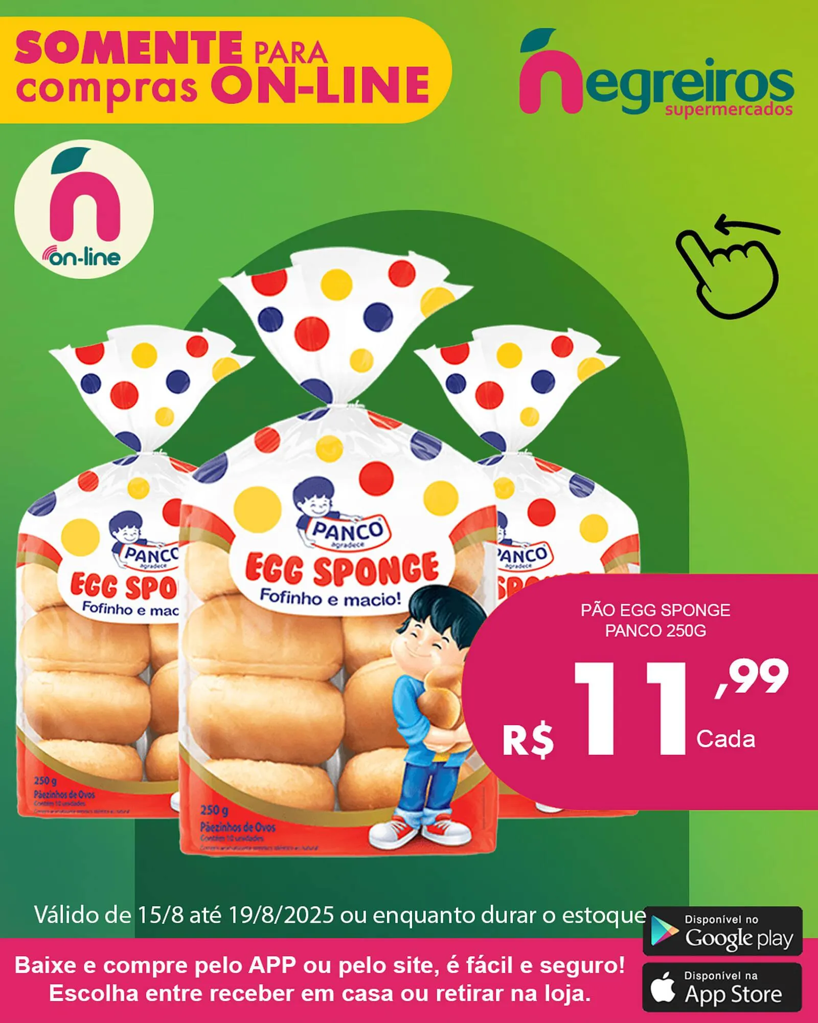 Encarte de Catálogo Negreiros 15 de agosto até 19 de agosto 2025 - Pagina 1