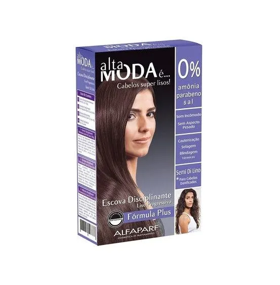 Kit Alta Moda Escova Disciplinante Semi Di Lino