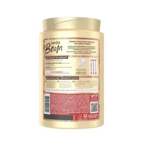 Creme Pentear Seda Boom Volumão Power 1kg