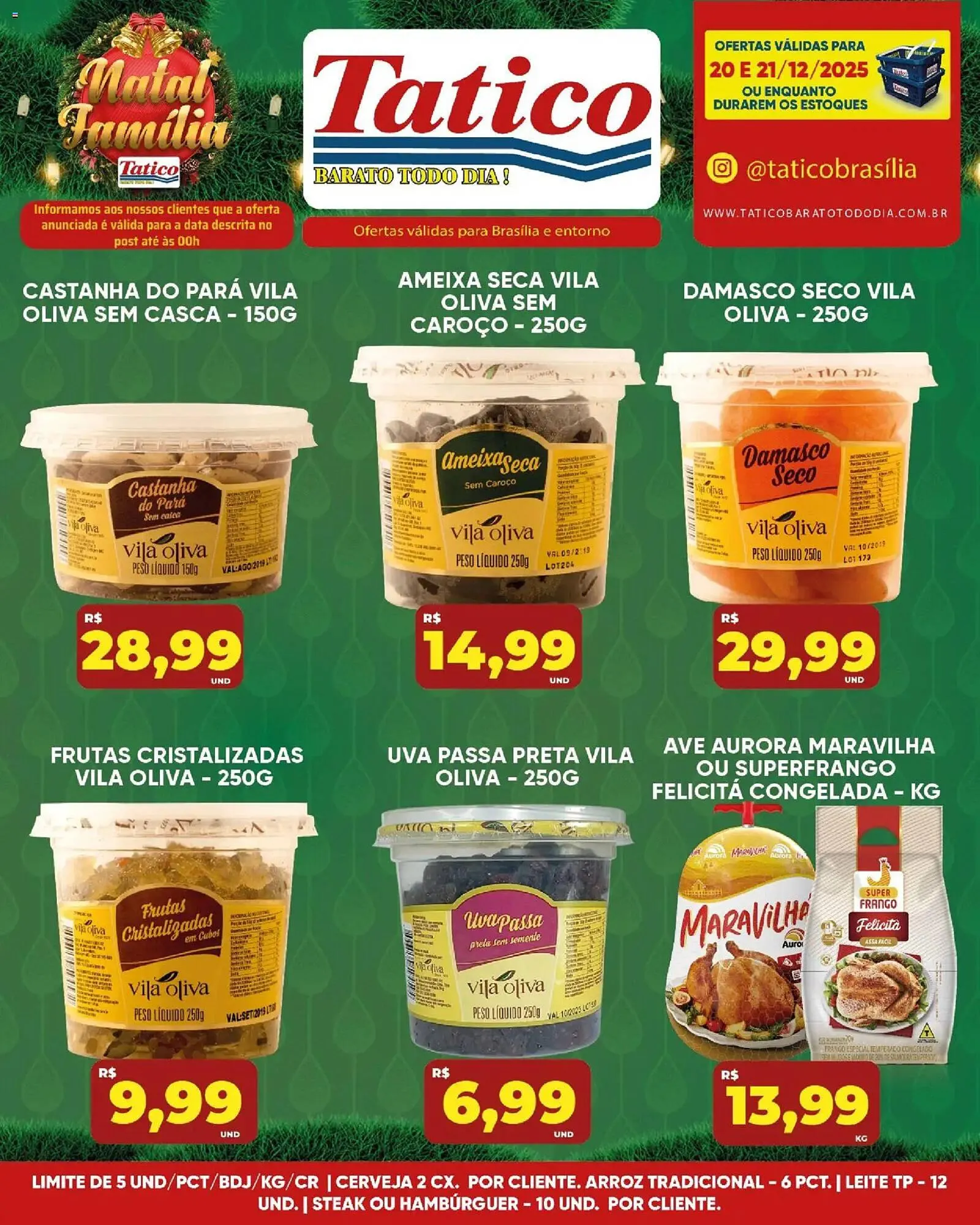 Encarte de Tabloide Tatico 20 de dezembro até 21 de dezembro 2025 - Pagina 13
