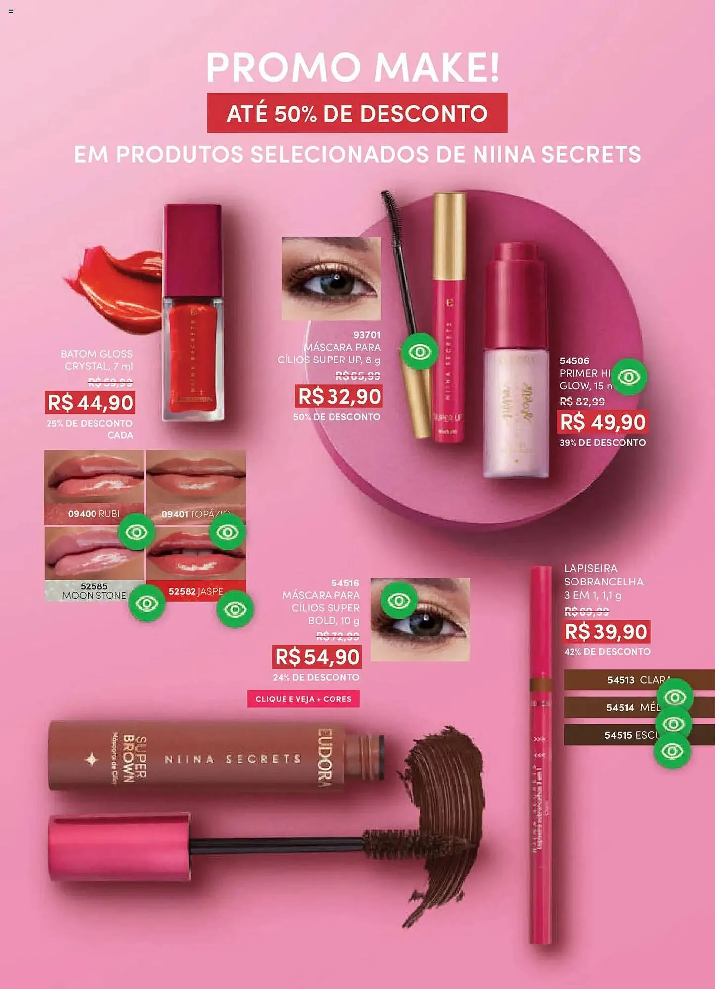 Encarte de Catálogo Eudora 8 de janeiro até 31 de janeiro 2026 - Pagina 8