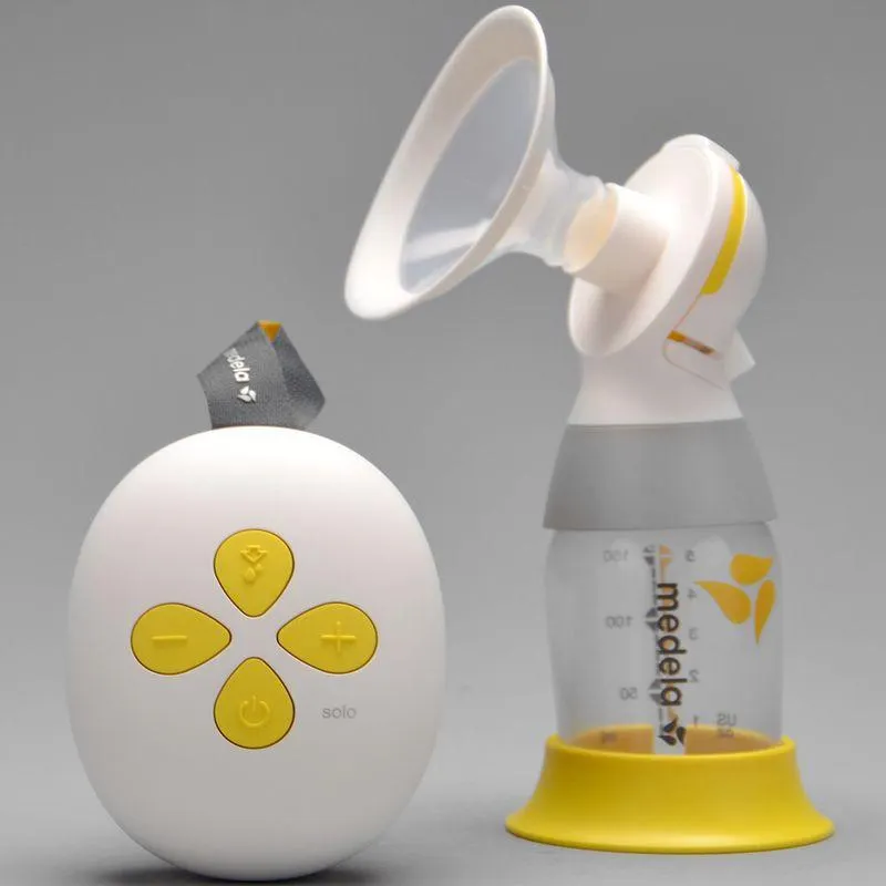 Bomba Tira Leite Elétrica Simples Solo - Medela