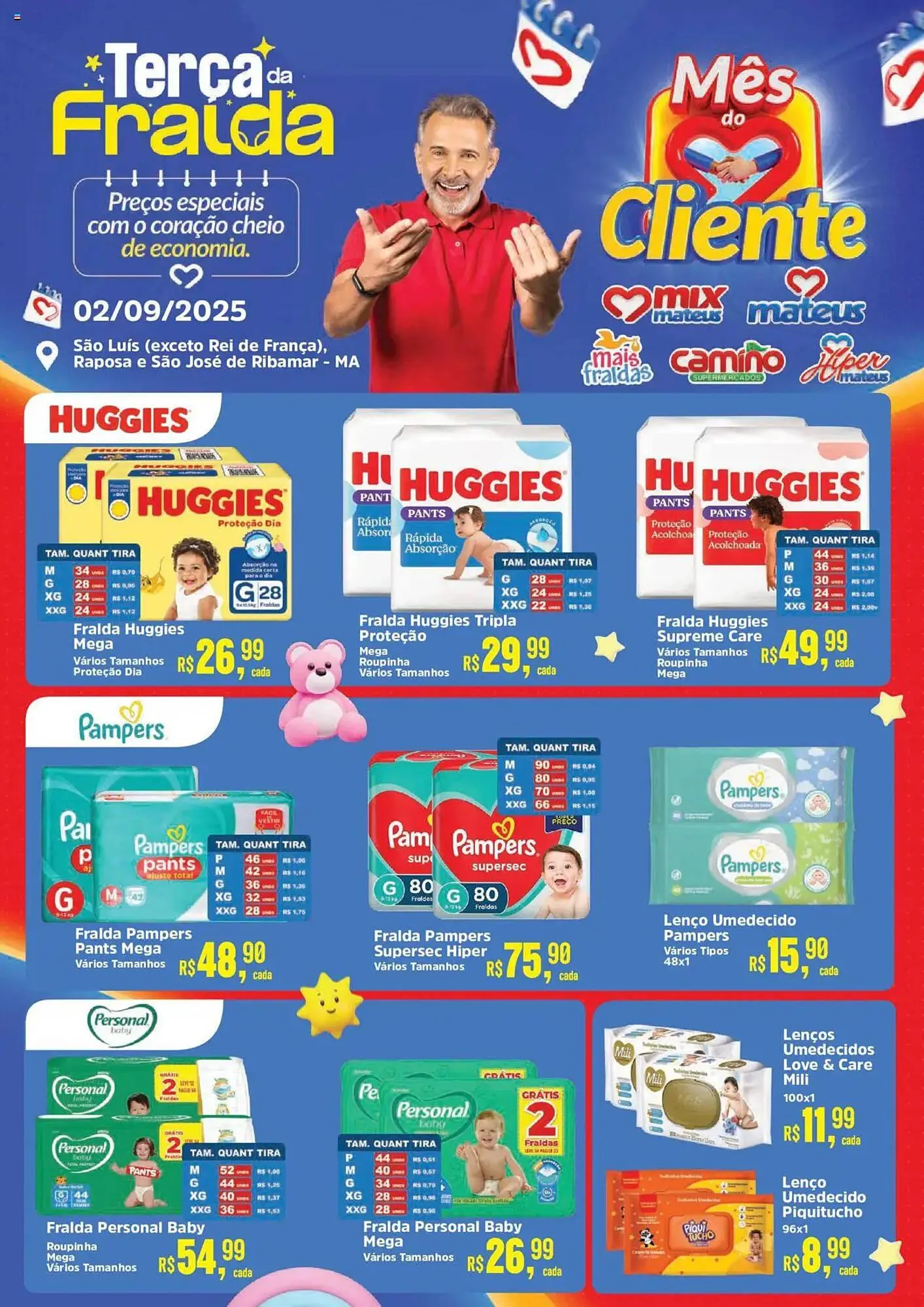 Encarte de catálogo Supermercados Mateus 2 de setembro até 2 de setembro 2025 - Pagina 1