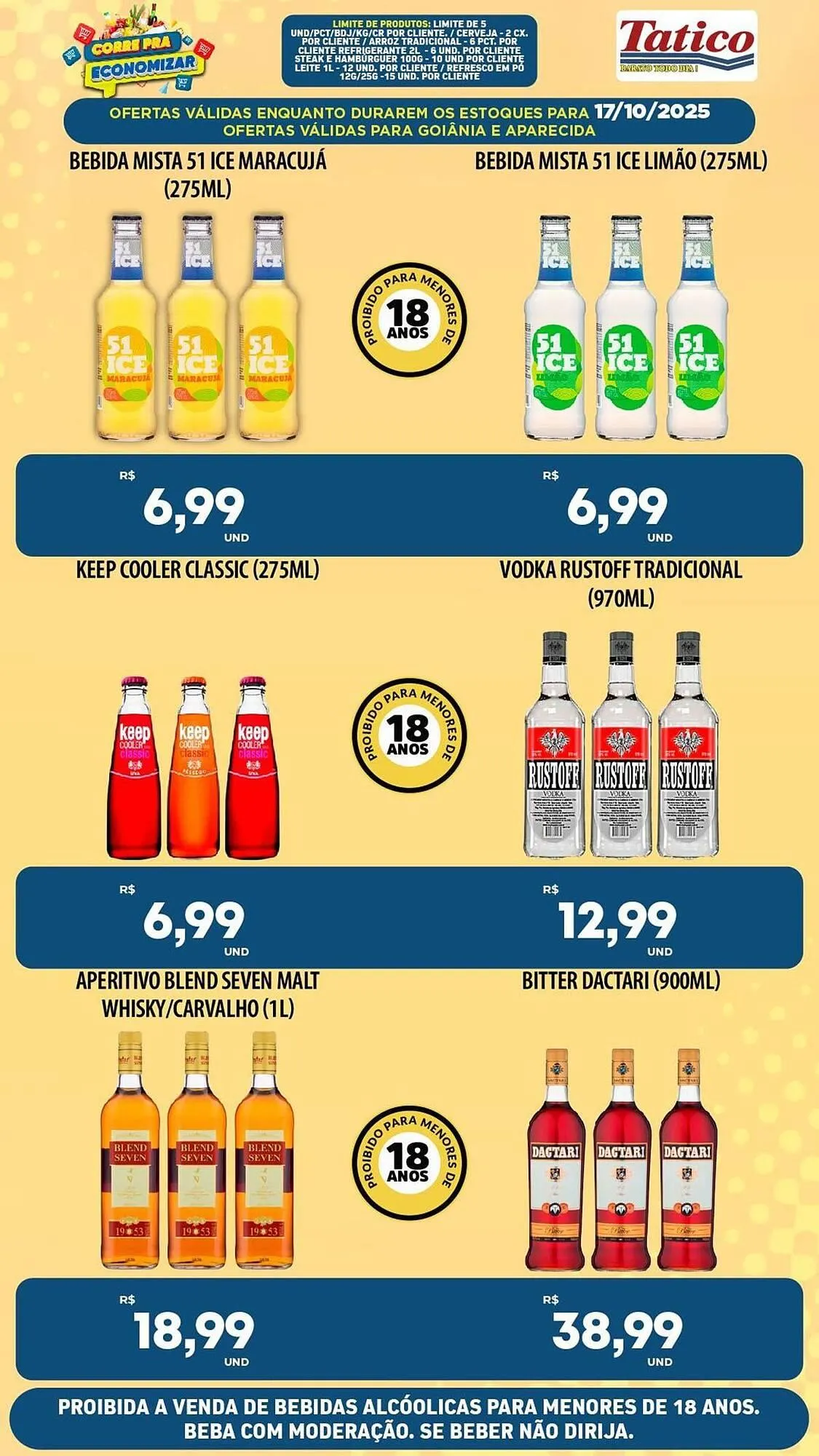 Encarte de Tabloide Tatico 17 de outubro até 17 de outubro 2025 - Pagina 40