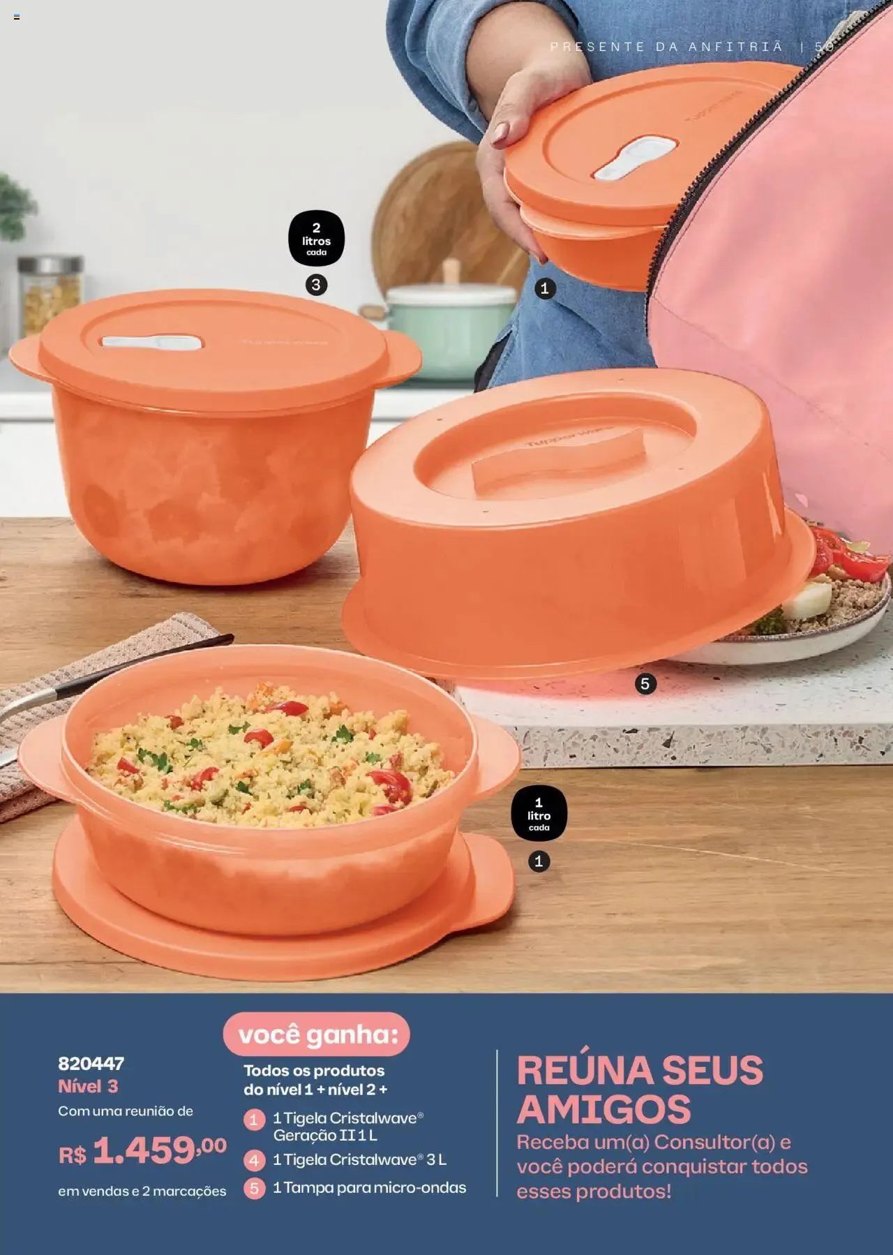 Encarte de Tupperware - Catálogo Vitrine 03 1 de março até 31 de março 2025 - Pagina 59
