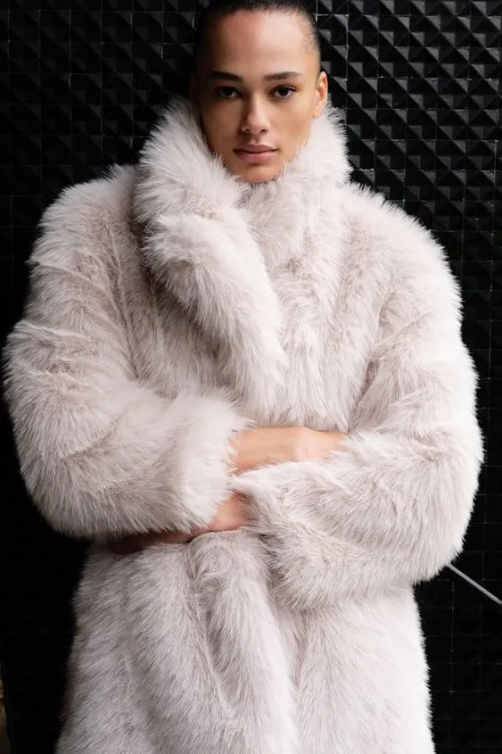 CASACO DE PELO SINTÉTICO