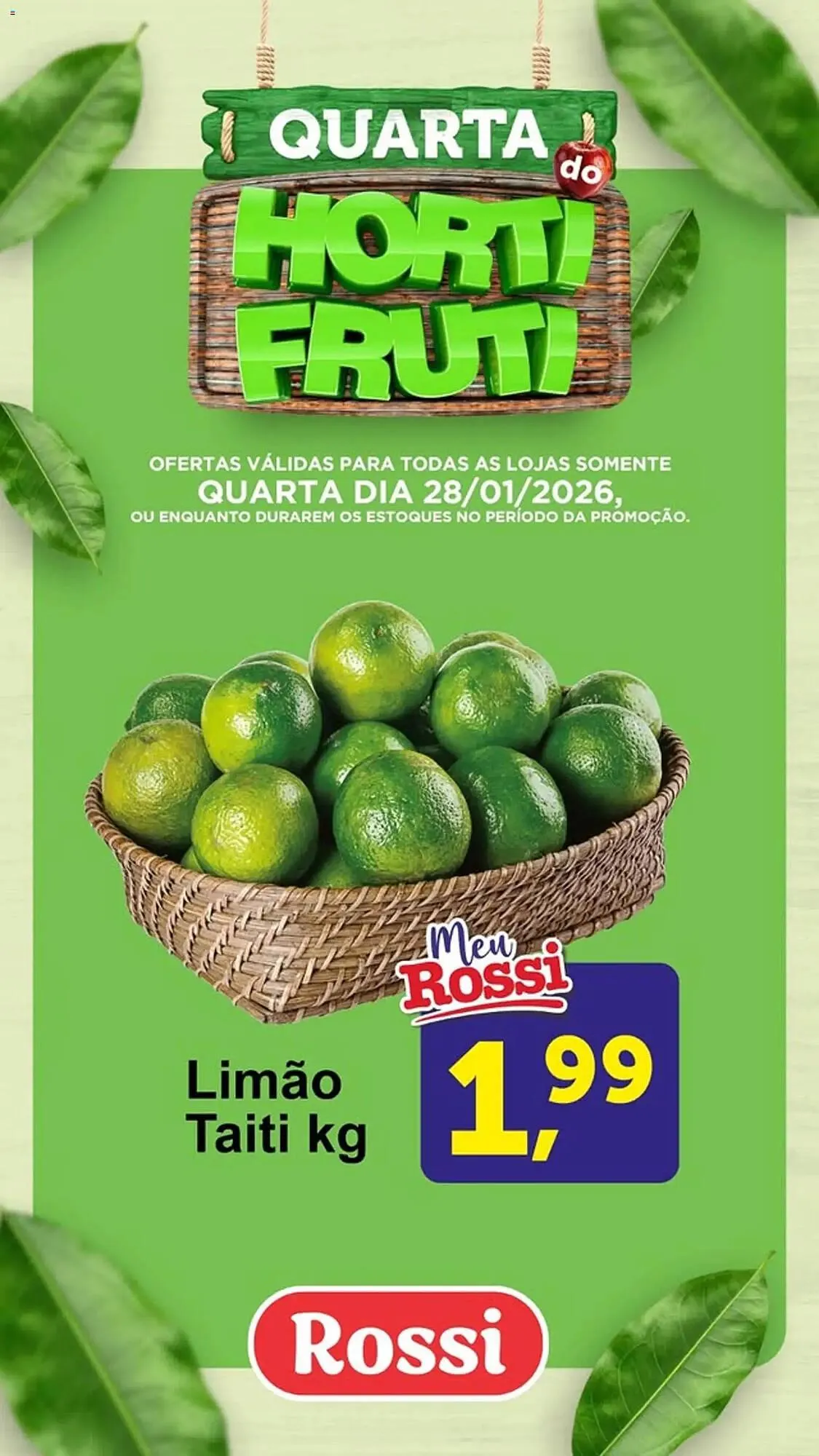 Folheto Rossi Supermercado - 1