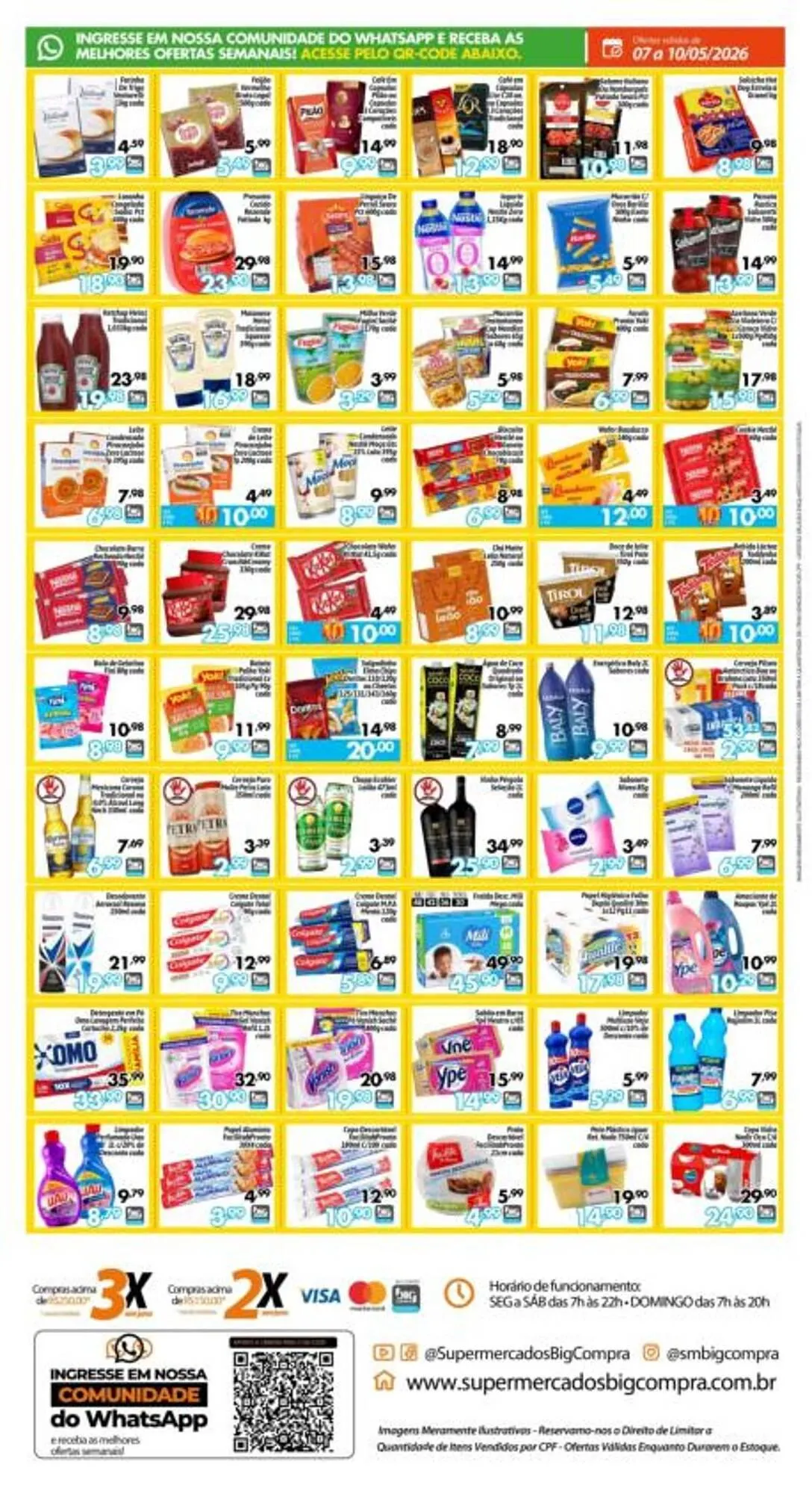 Encarte de Catálogo Supermercados Big Compra 7 de maio até 10 de maio 2026 - Pagina 2