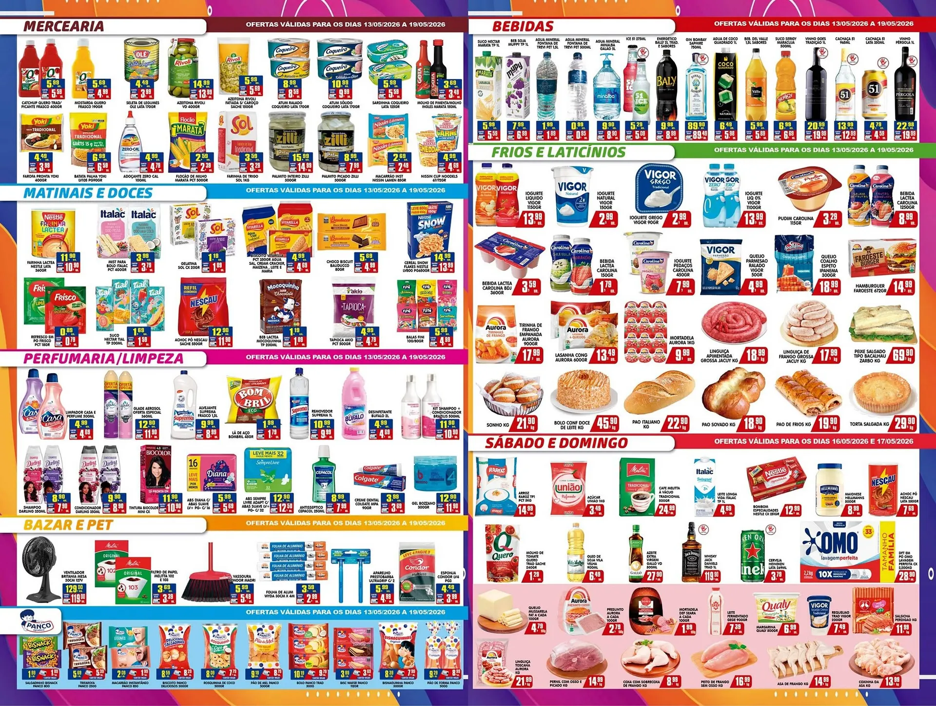 Encarte de Folheto Higa's Supermercado 13 de maio até 19 de maio 2026 - Pagina 2