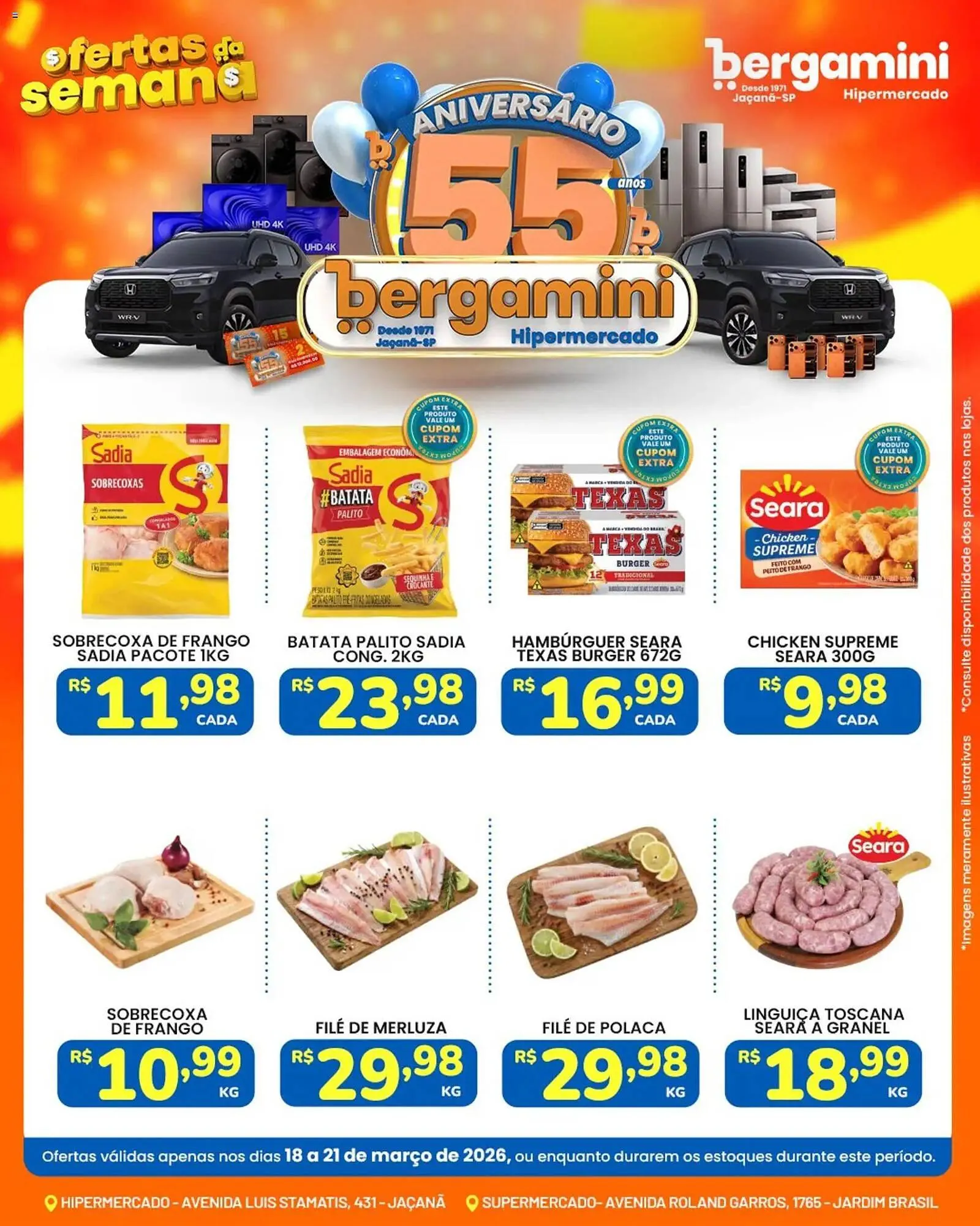 Encarte de Catálogo Supermercado Bergamini 18 de março até 21 de março 2026 - Pagina 3