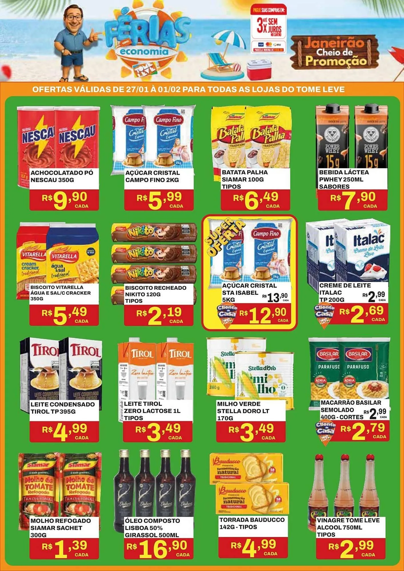 Encarte de Catálogo Tome Leve 30 de janeiro até 16 de março 2026 - Pagina 3