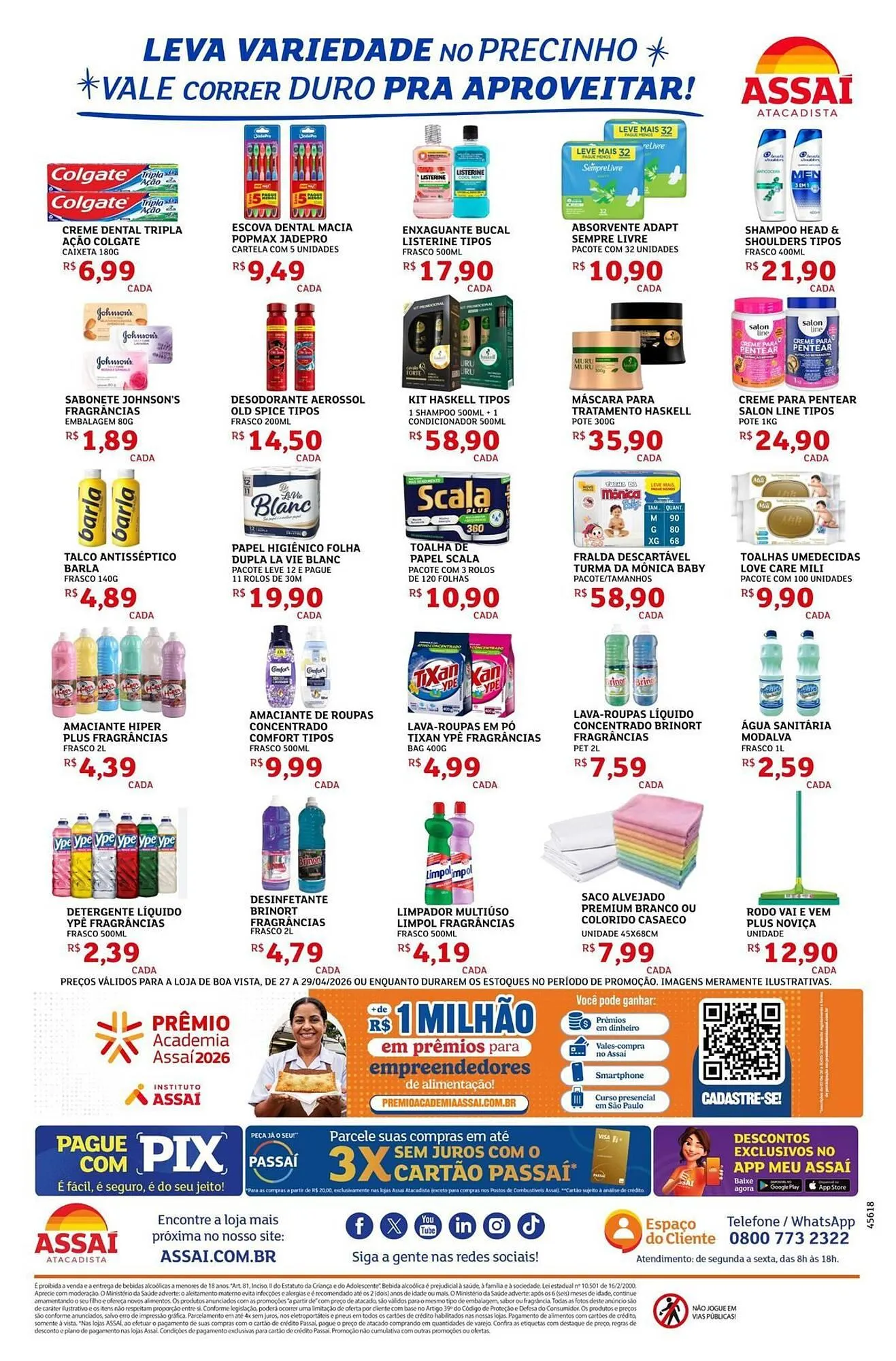 Encarte de Encarte Assaí Atacadista 27 de abril até 29 de abril 2026 - Pagina 4