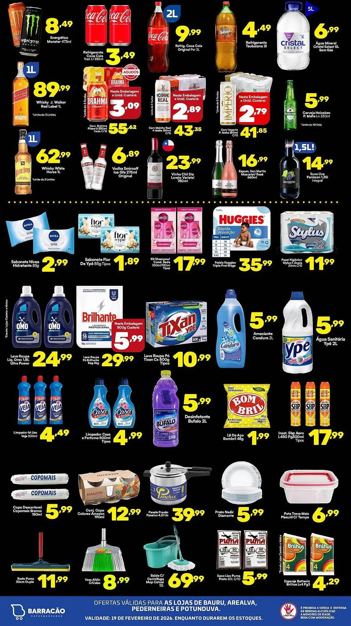 Encarte de Catálogo Barracão Supermercado 19 de fevereiro até 19 de fevereiro 2026 - Pagina 4