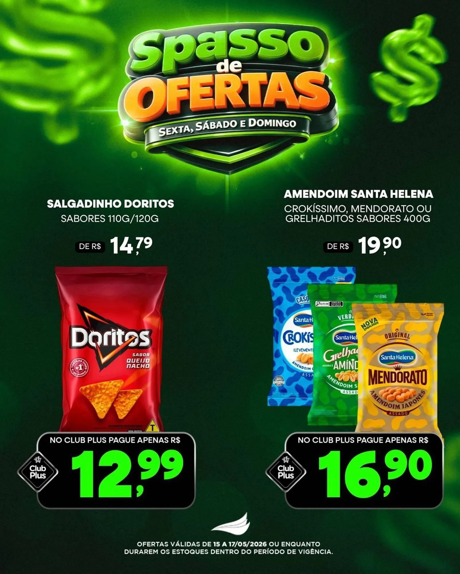 Encarte de Folheto Spasso Sabores 15 de maio até 17 de maio 2026 - Pagina 1
