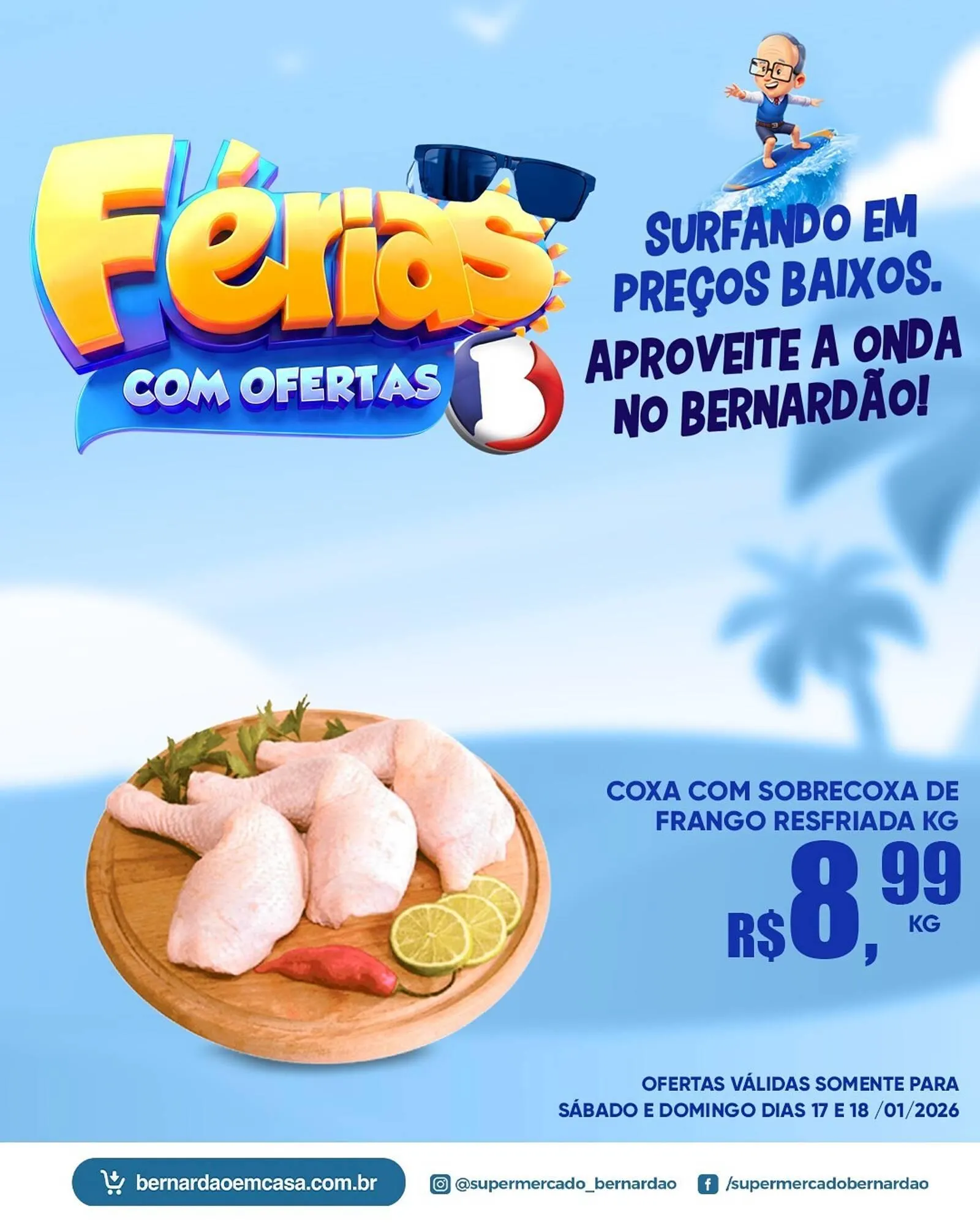 Encarte de Catálogo Supermercado Bernardão 17 de janeiro até 18 de janeiro 2026 - Pagina 5